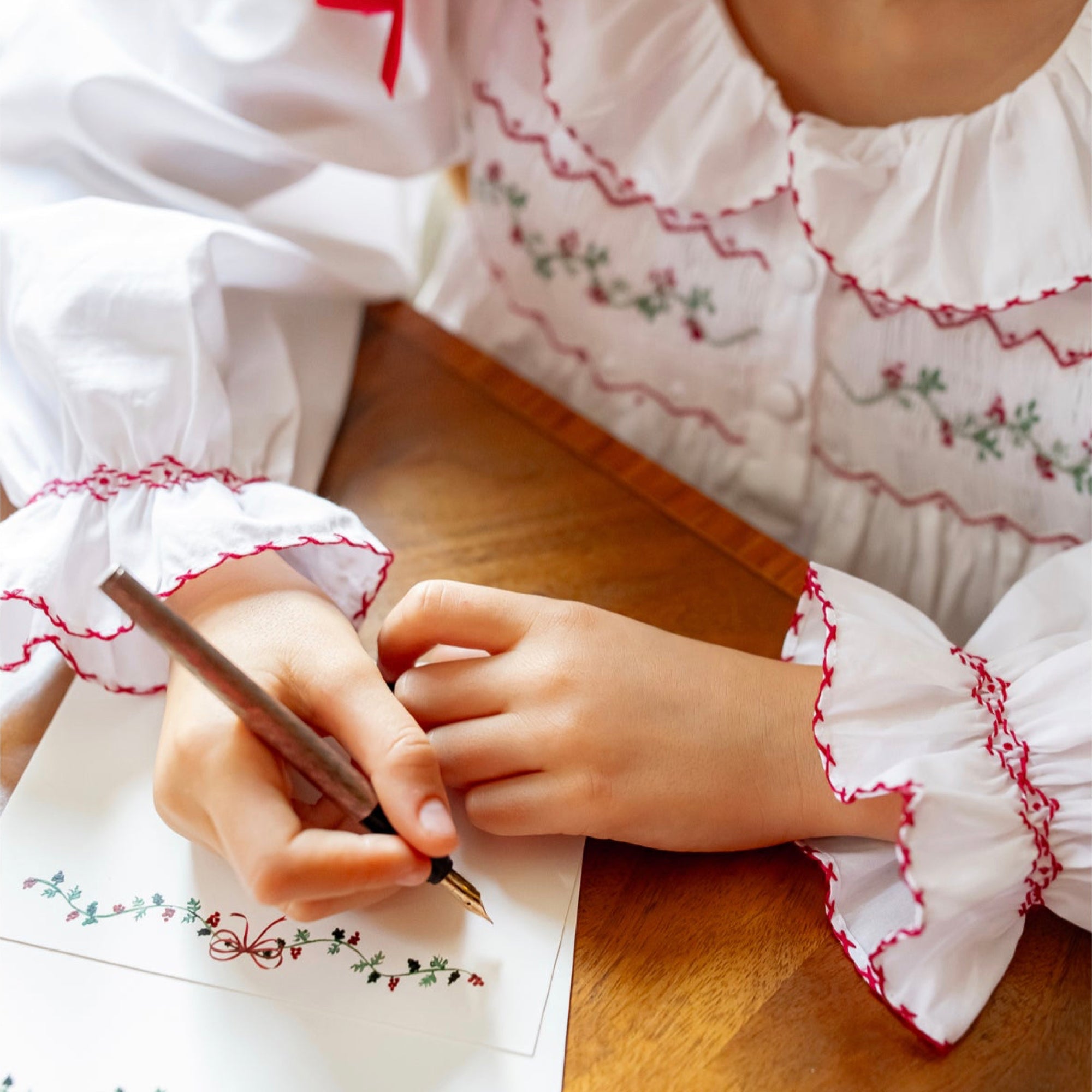 Christmas Garland Note Cards