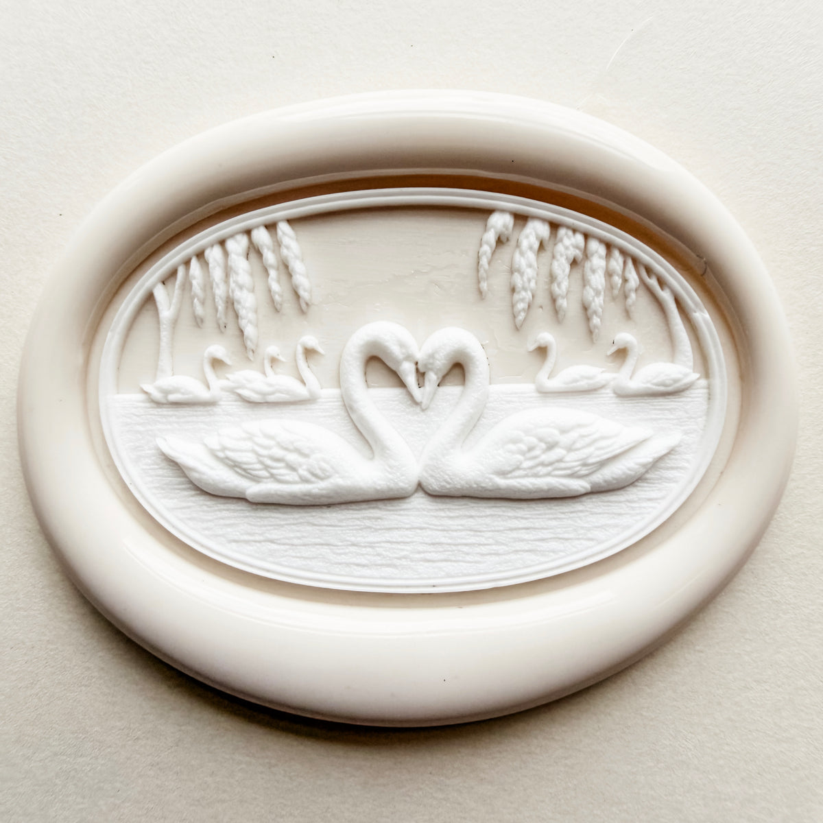 Pair of Swans Wax Seal