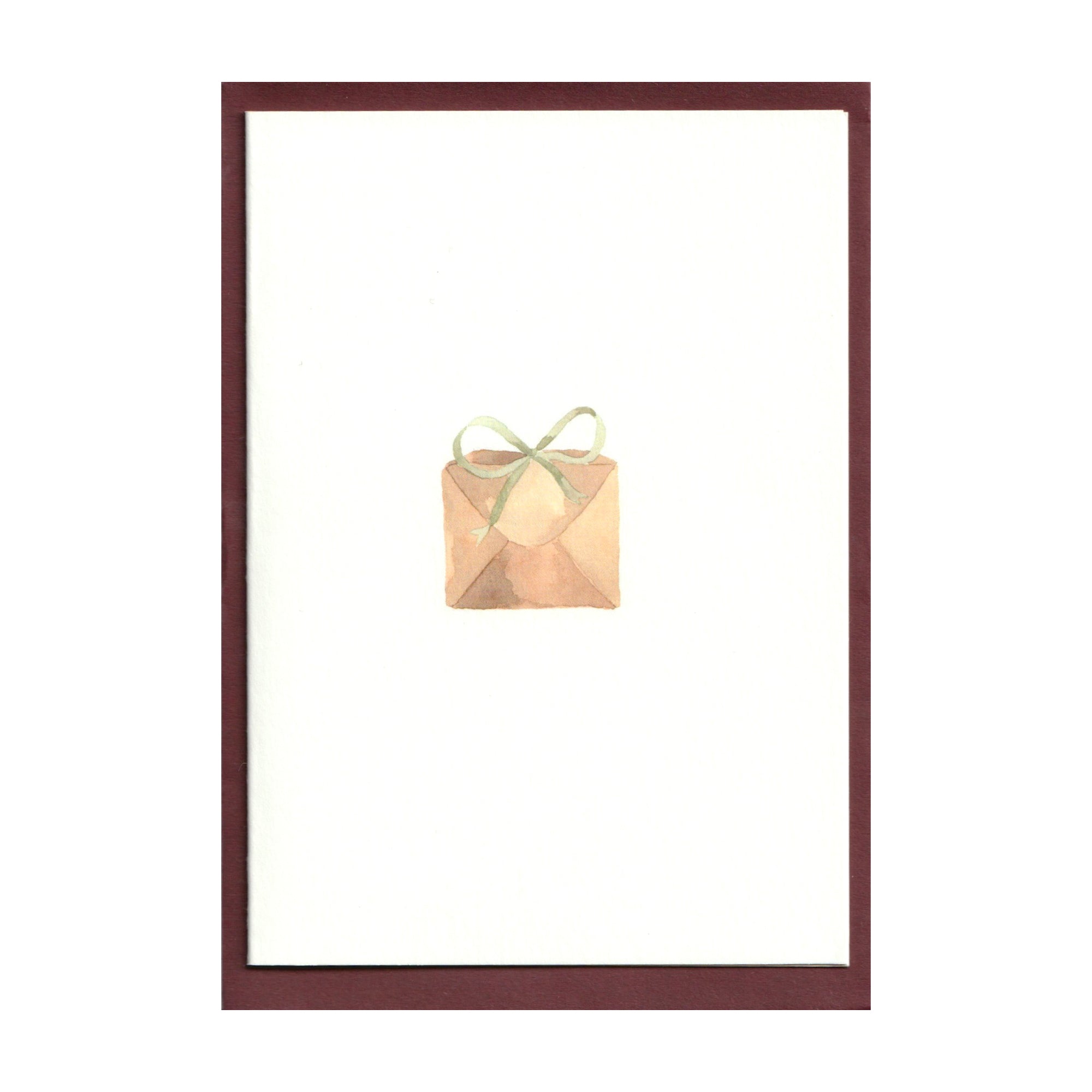 Pack of 5 Brown Paper Package Cards - Seconds