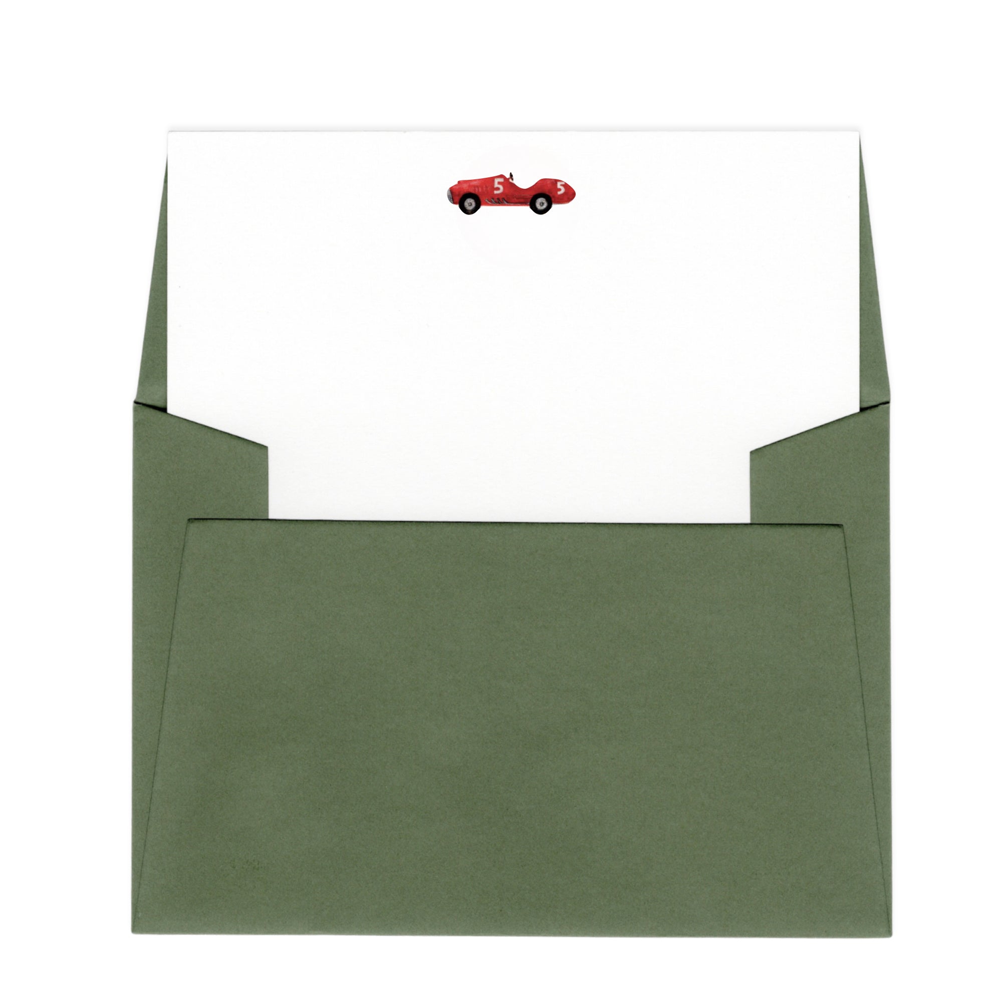 Racing Car Note Cards