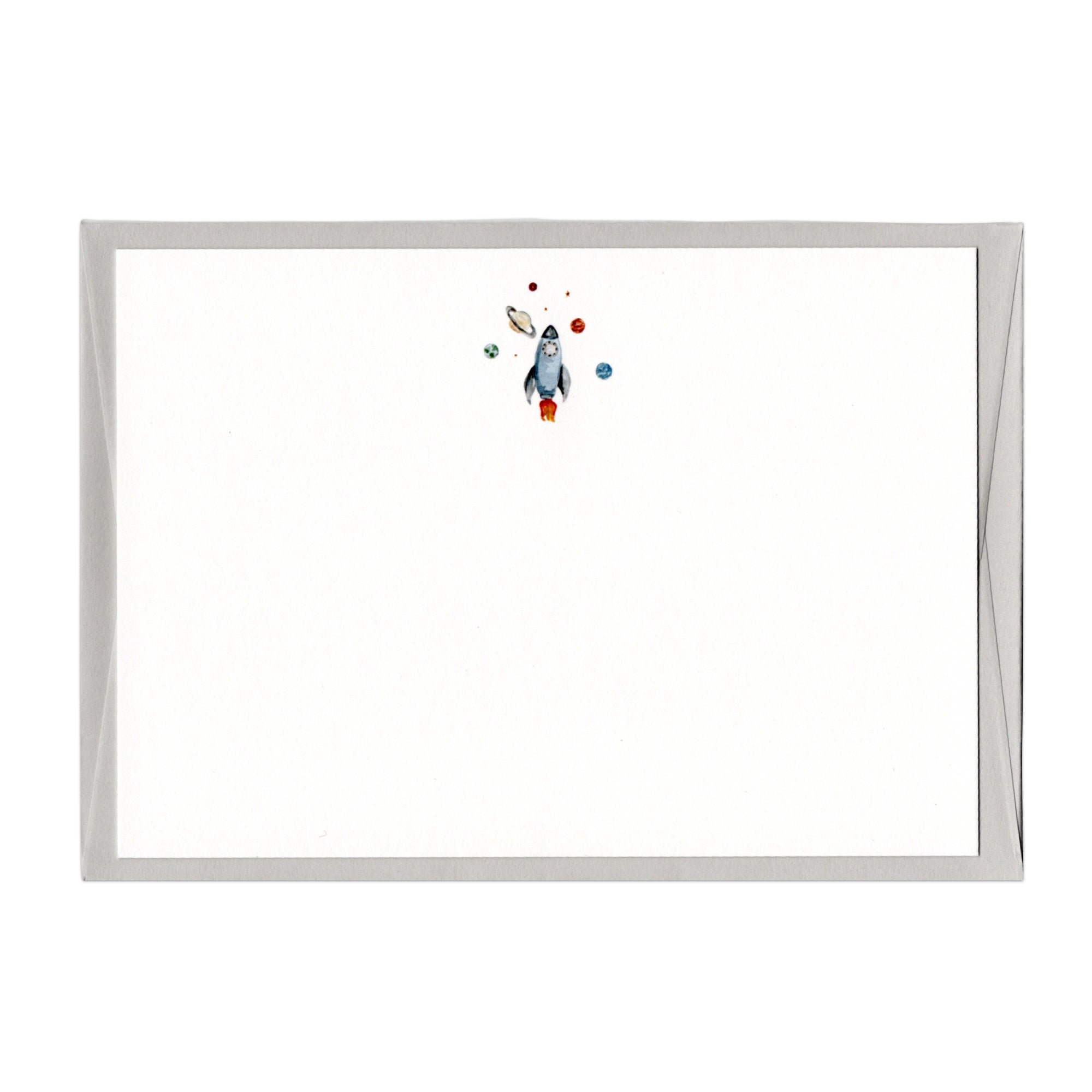 Rocket Ships Note Cards
