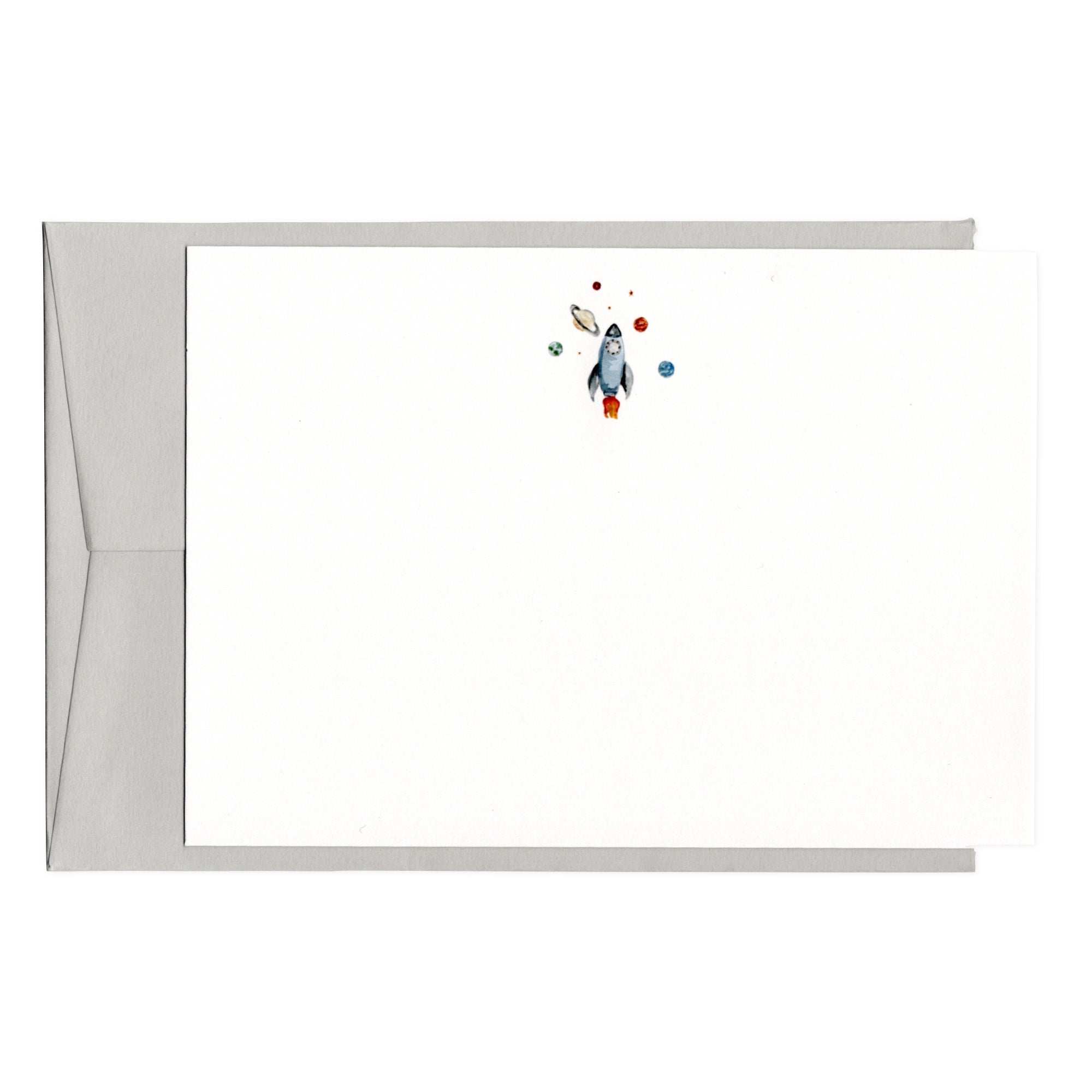 Rocket Ships Note Cards