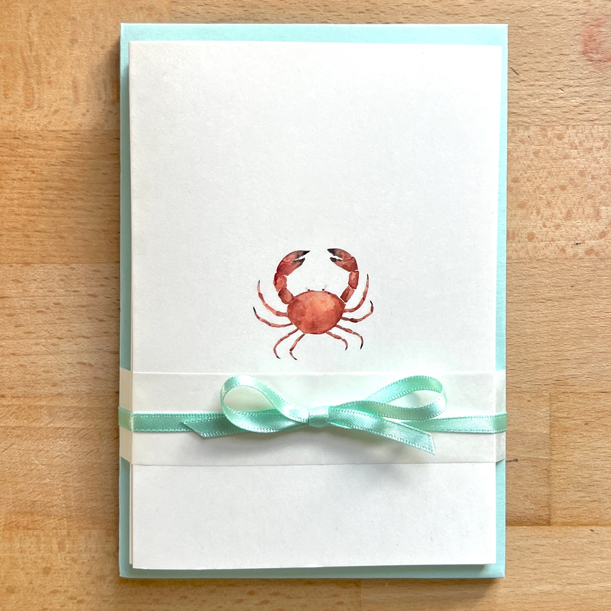 Pack of 5 Crab Card