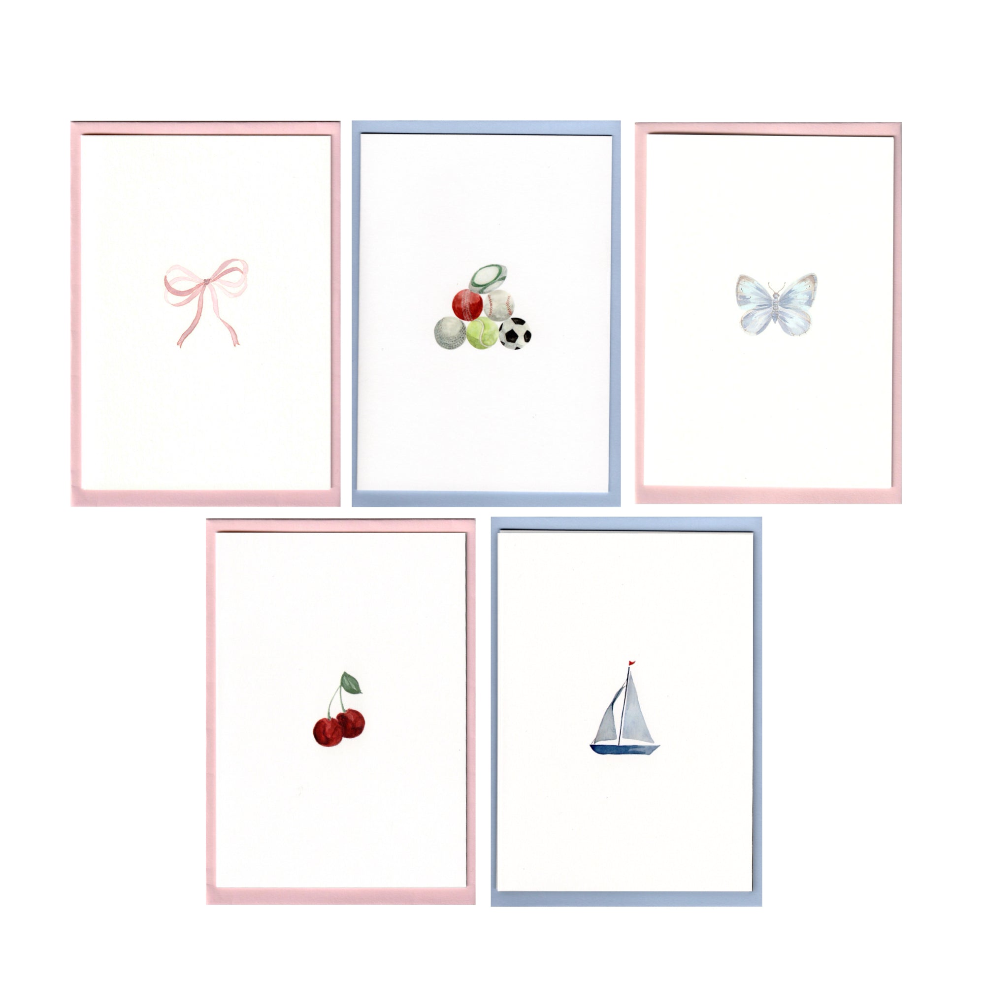Set of 5 Teen Cards