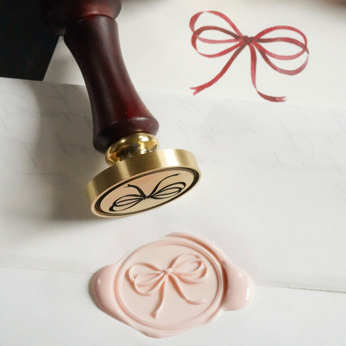 Memo Press x Kathryn Hastings Bow Wax Seal
