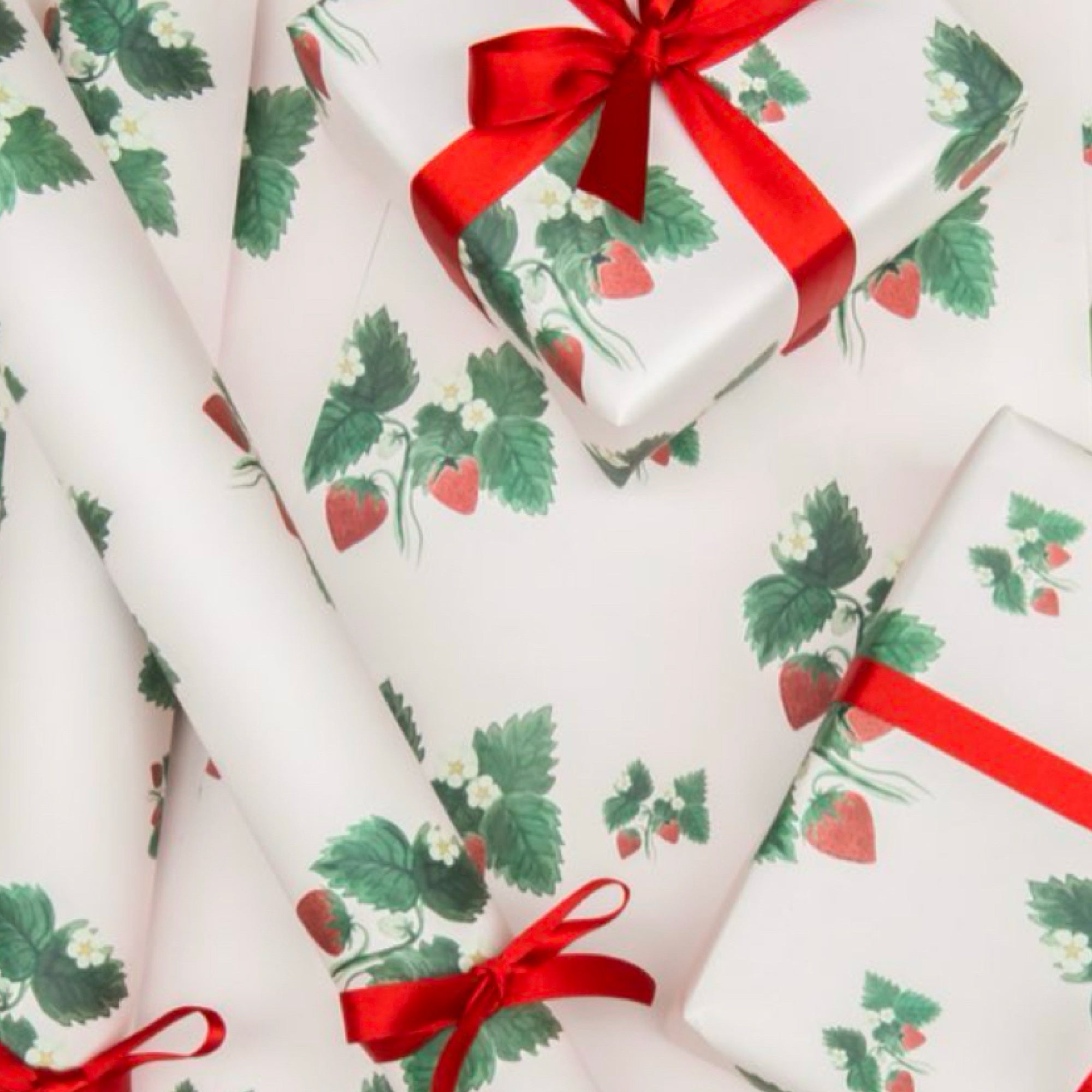 Strawberry Wrapping Paper