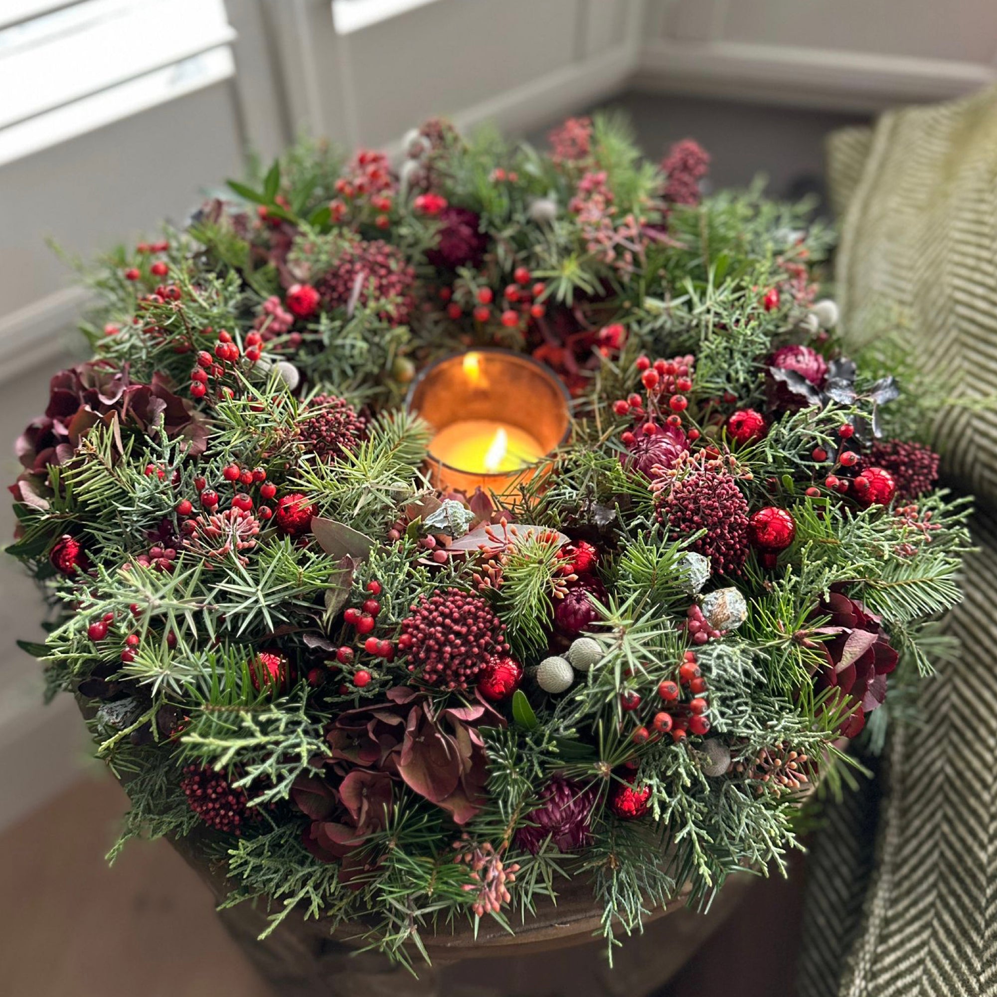 Wreath Making with A Riot Of Colour - Wednesday 26th November