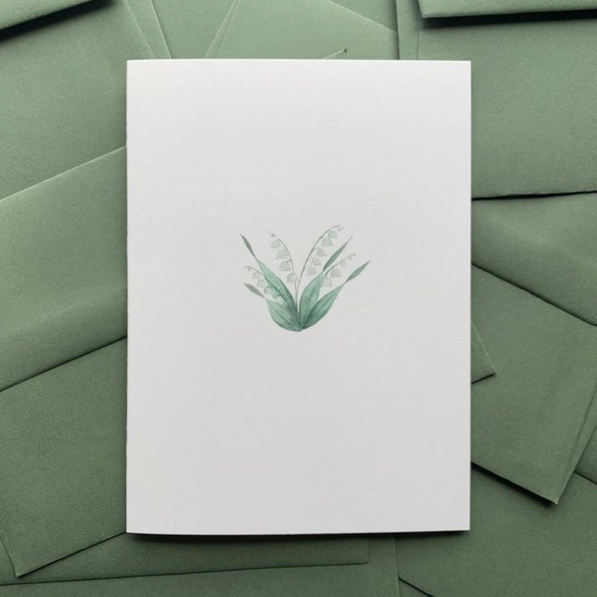 Pack of 5 Lily of the Valley Cards