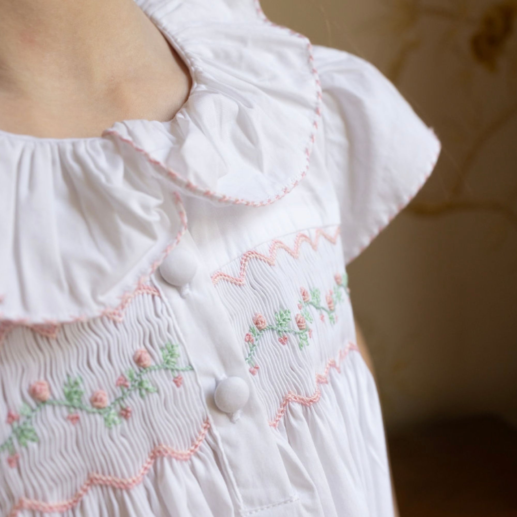 Memo Press x Smock London Rose Garland Note Cards