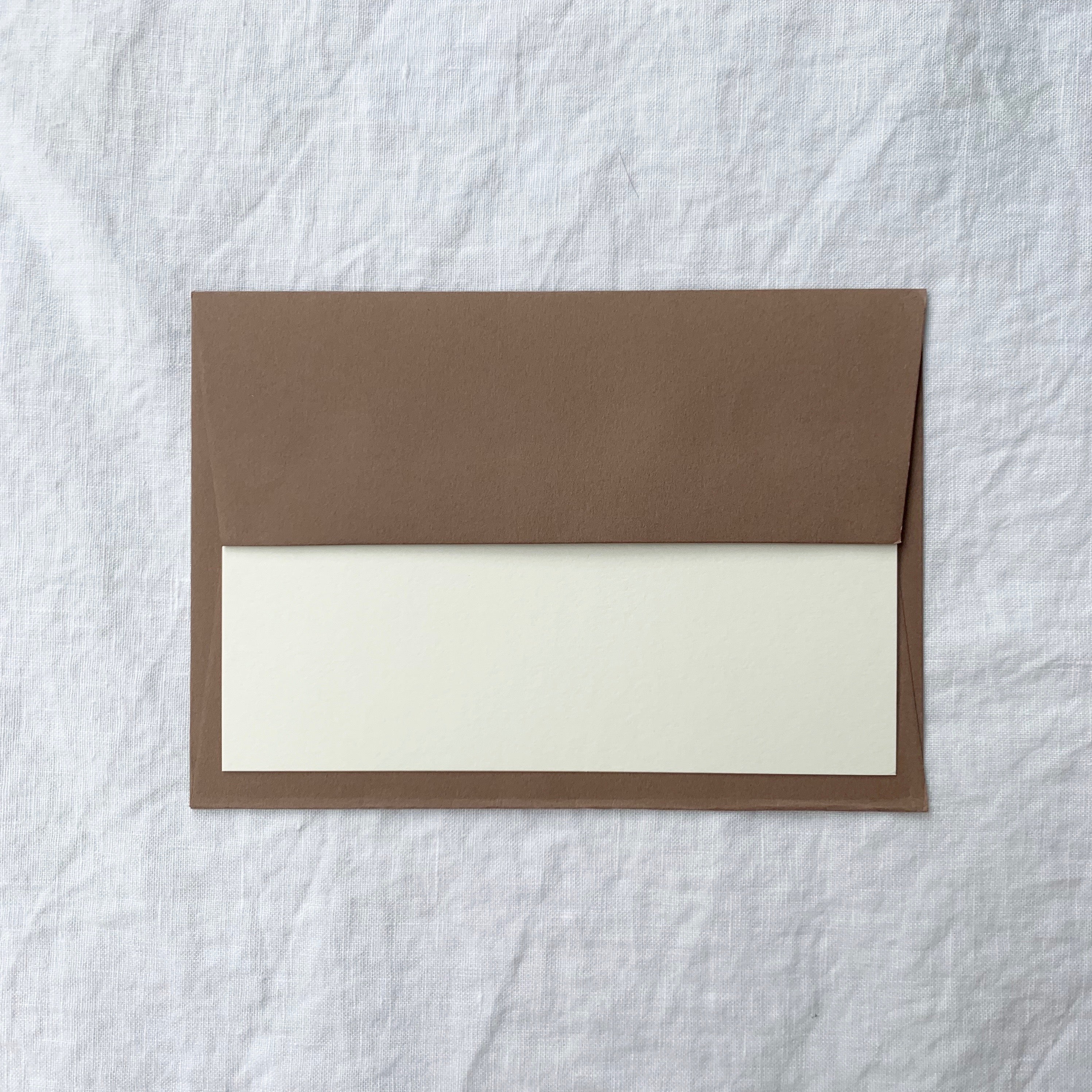 Plain Note Cards in Cotton