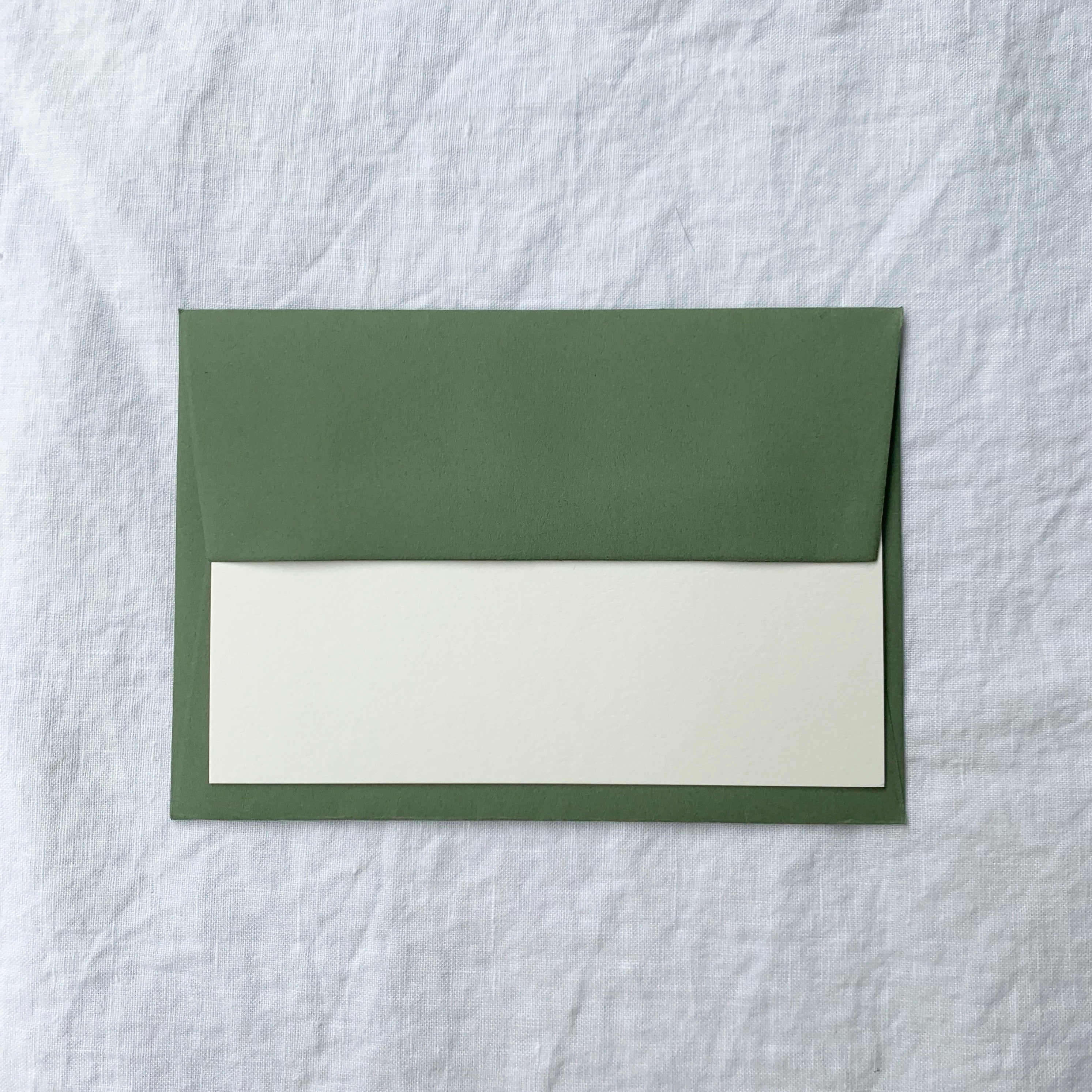 Plain Note Cards in Cotton
