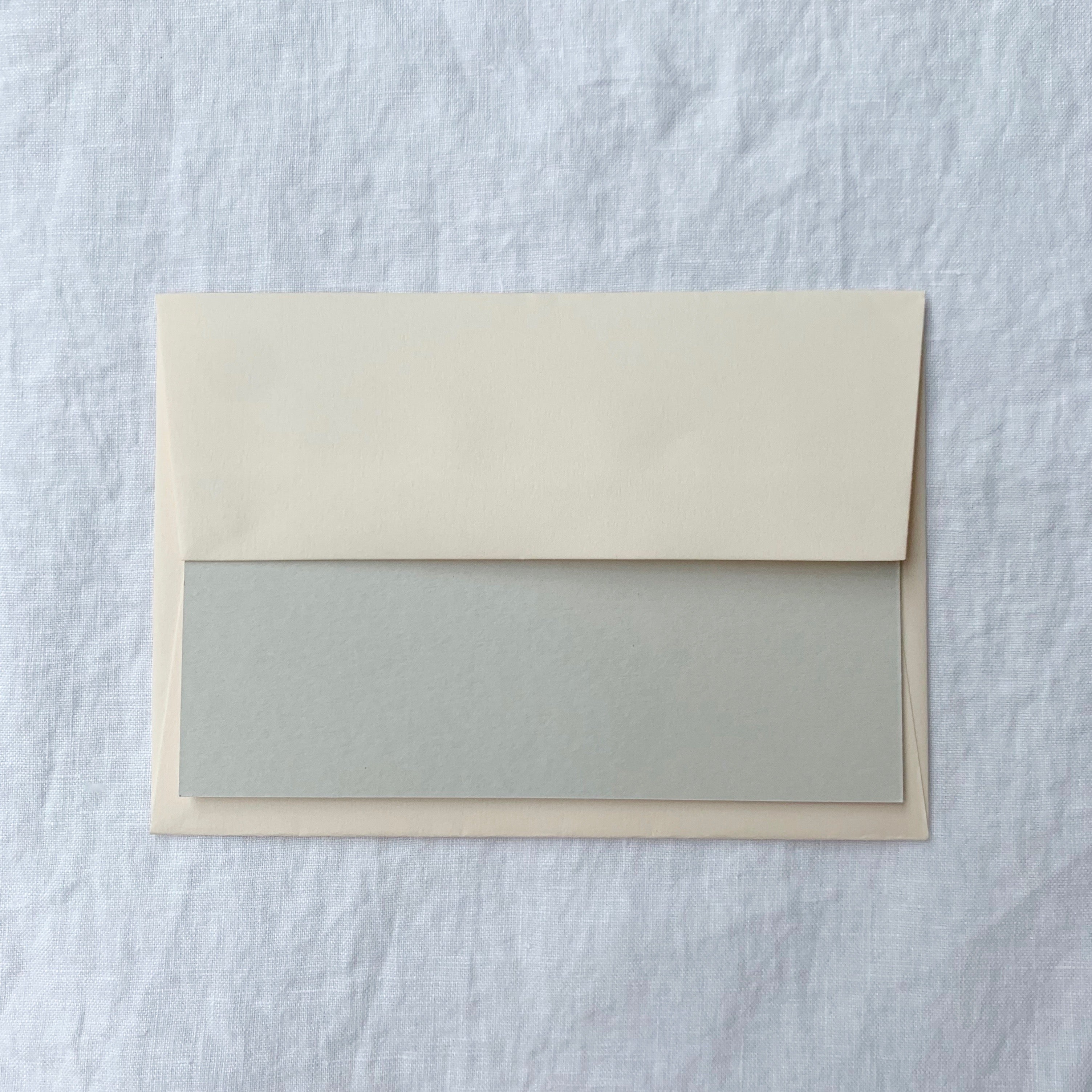 Plain Note Cards in Dove