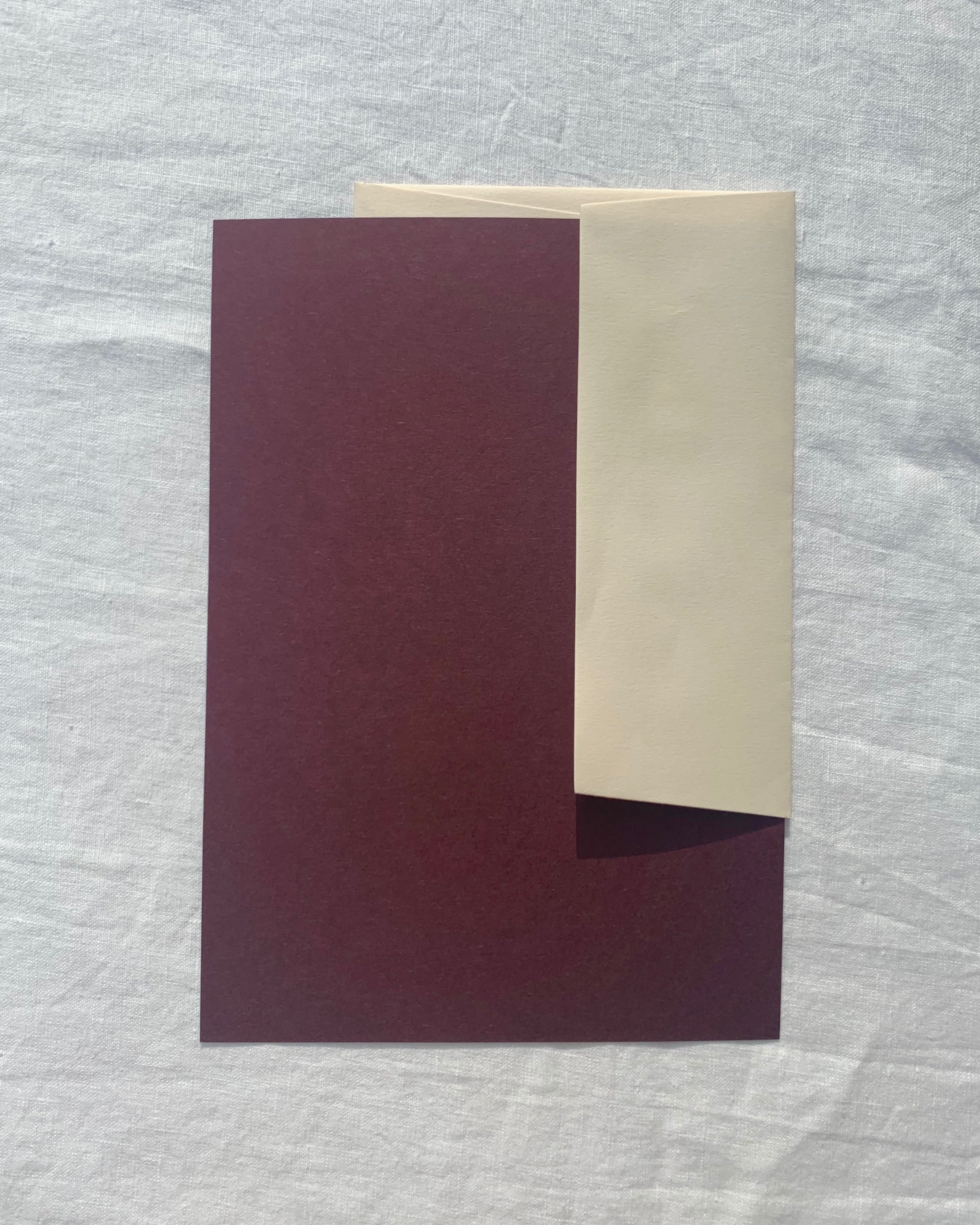 Personalised Writing Paper in Grape