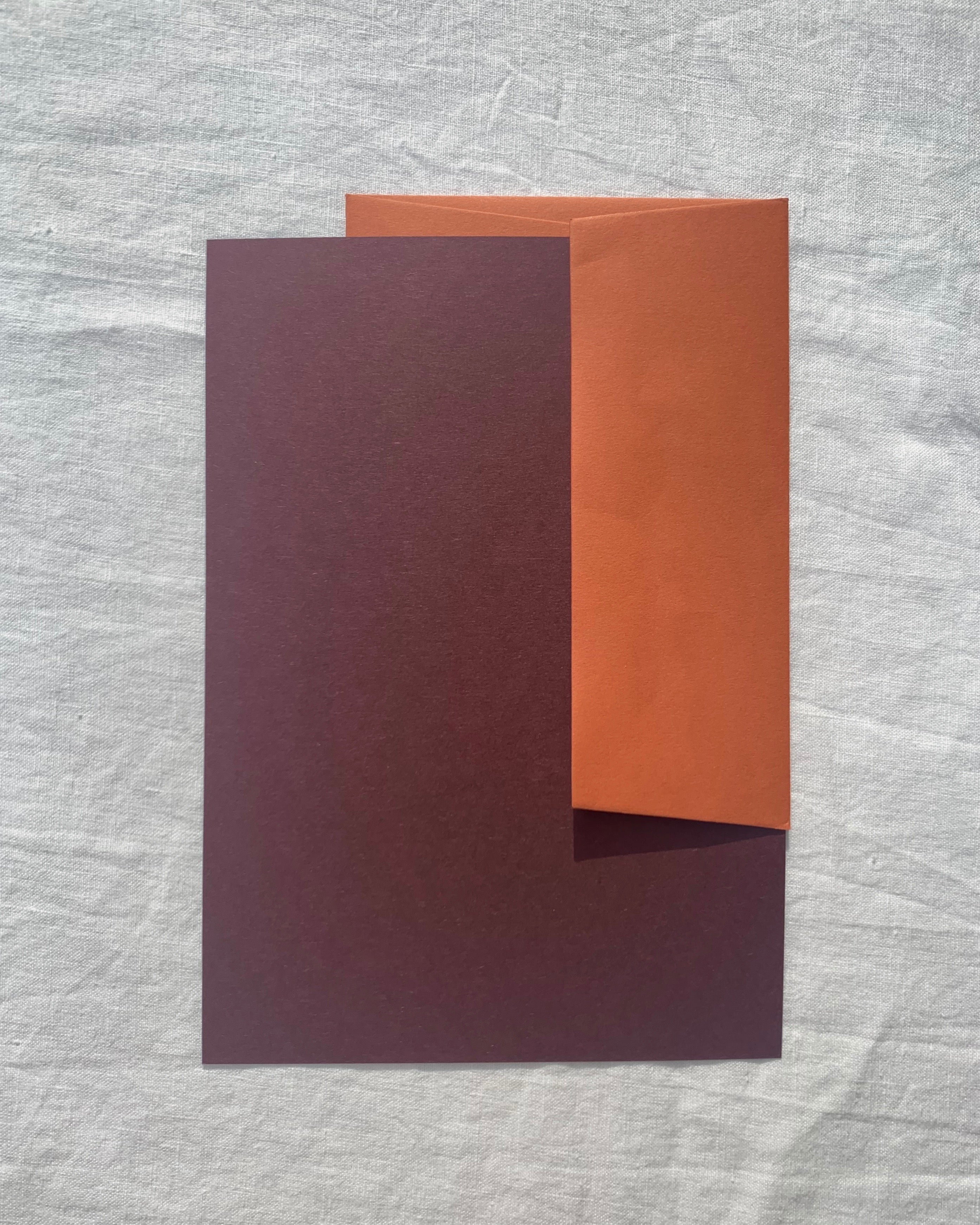 Plain Writing Paper in Grape