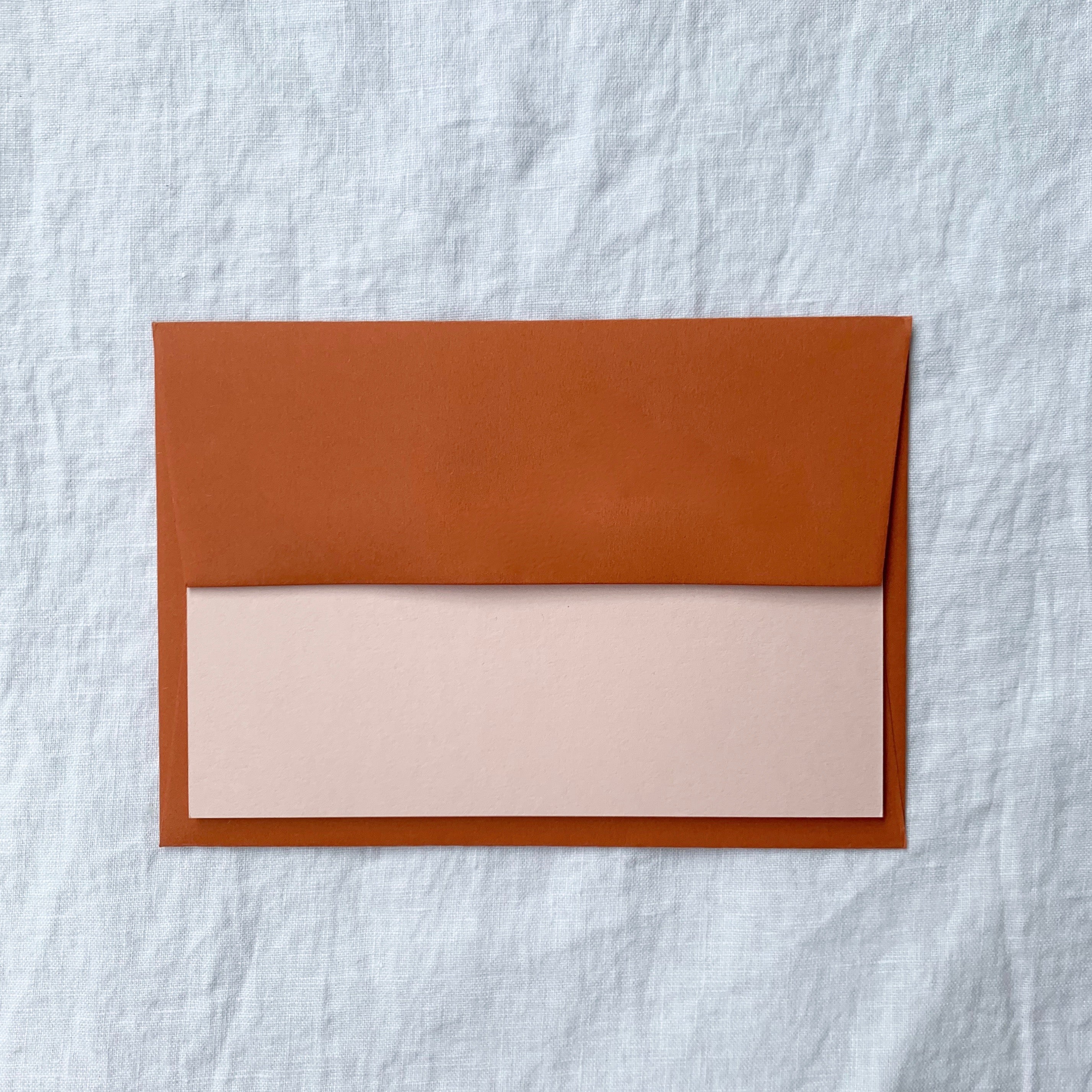 Plain Note Cards in Shell