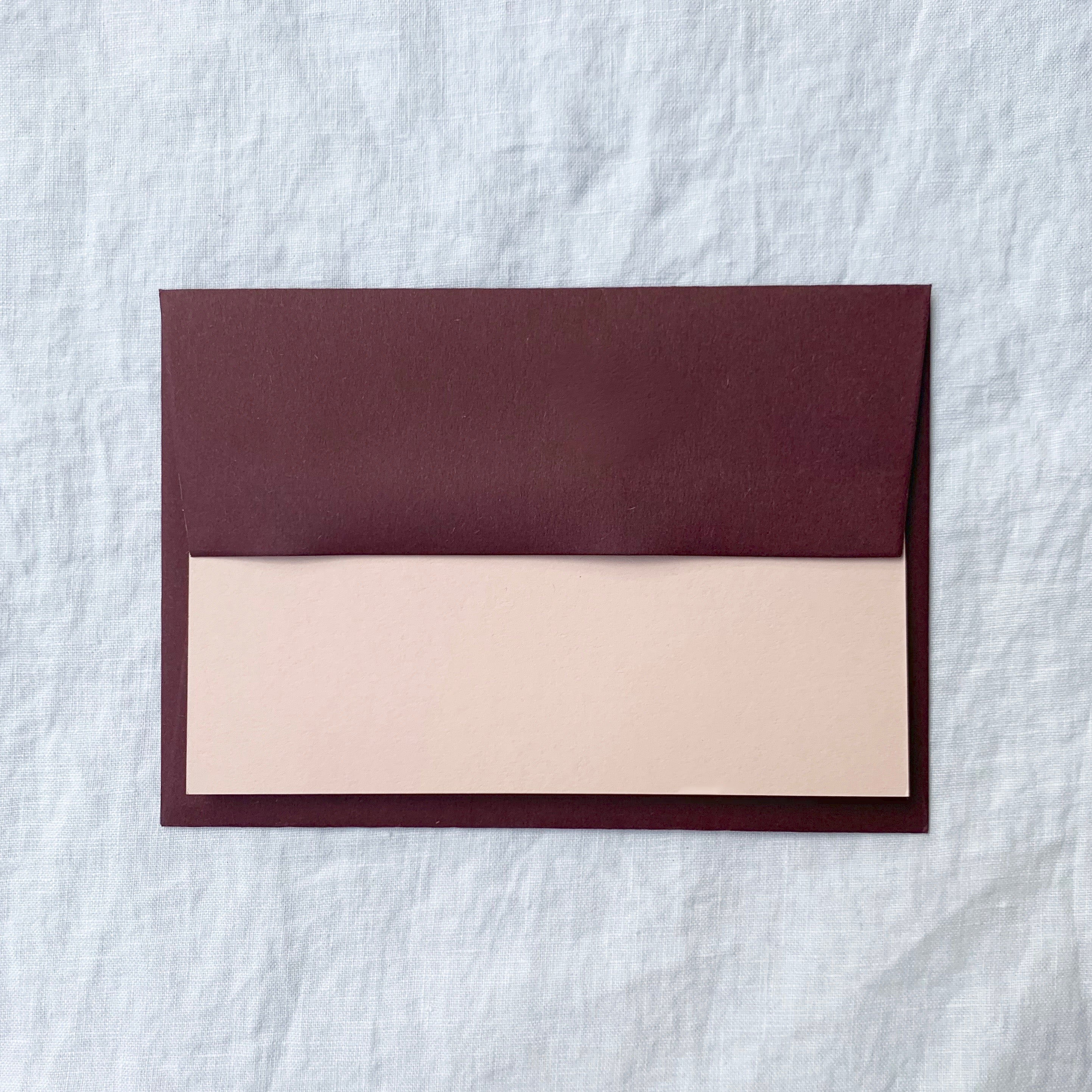 Plain Note Cards in Shell