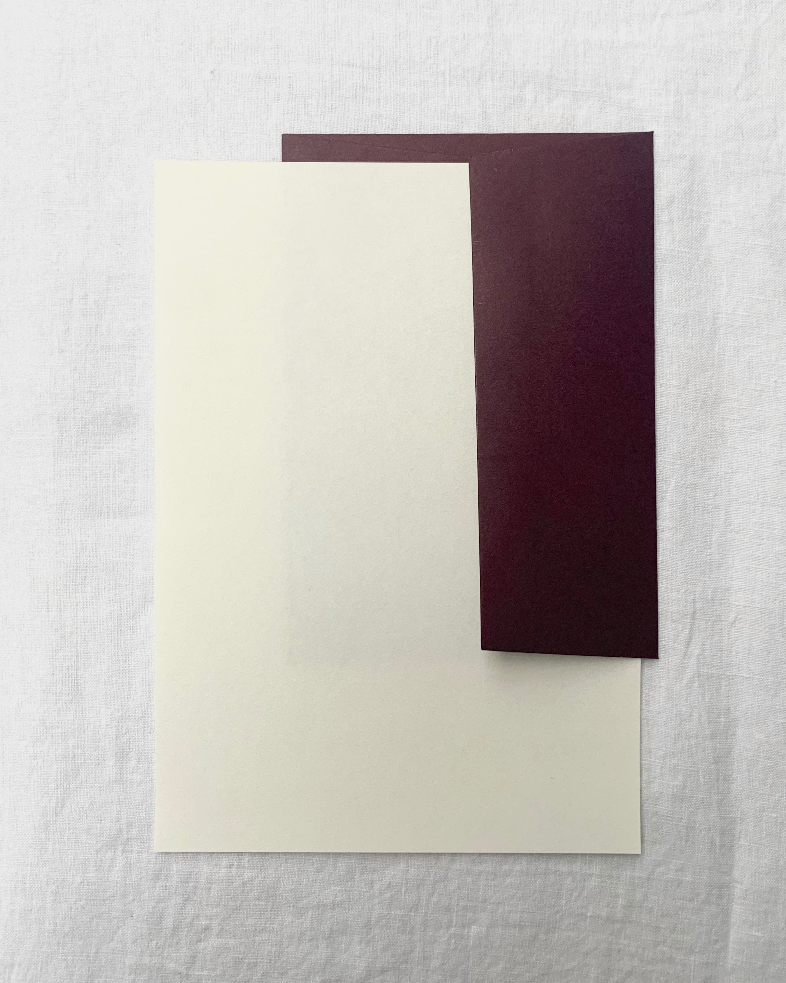 Plain Writing Paper in Cotton