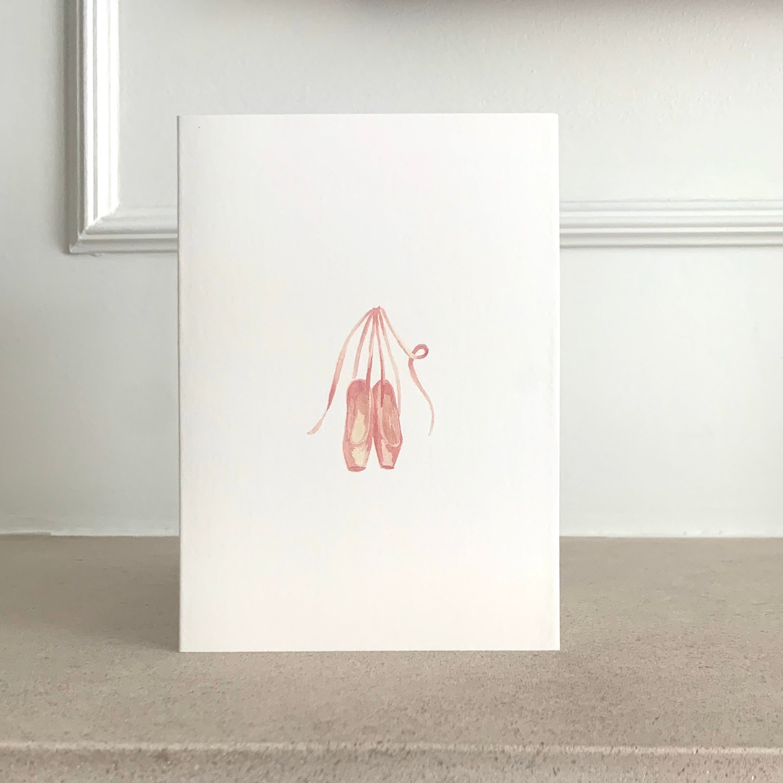 Pack of 5 Ballet Shoes Cards