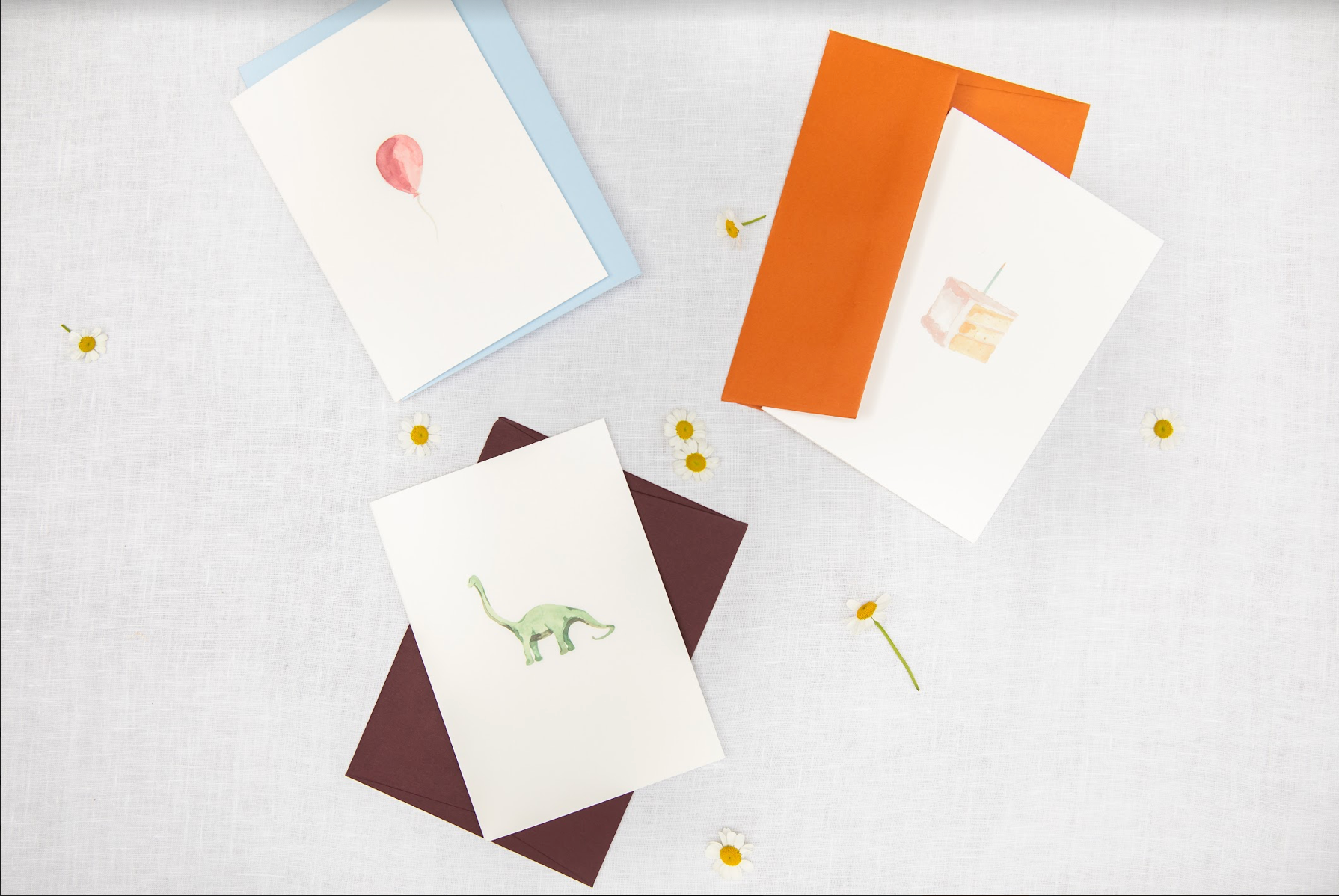 Pack of 5 Diplodocus Dinosaur Cards