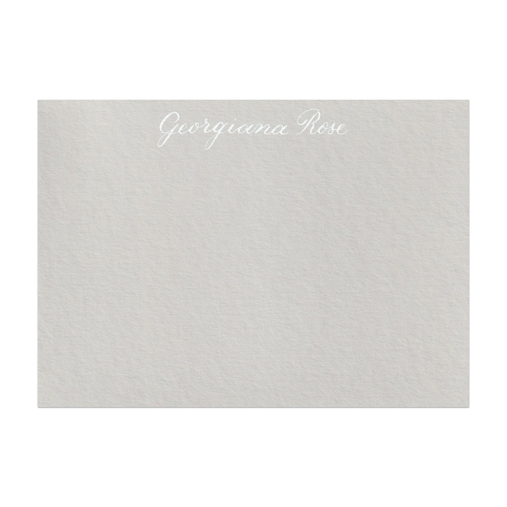 Baby Girl Note Cards in Dove