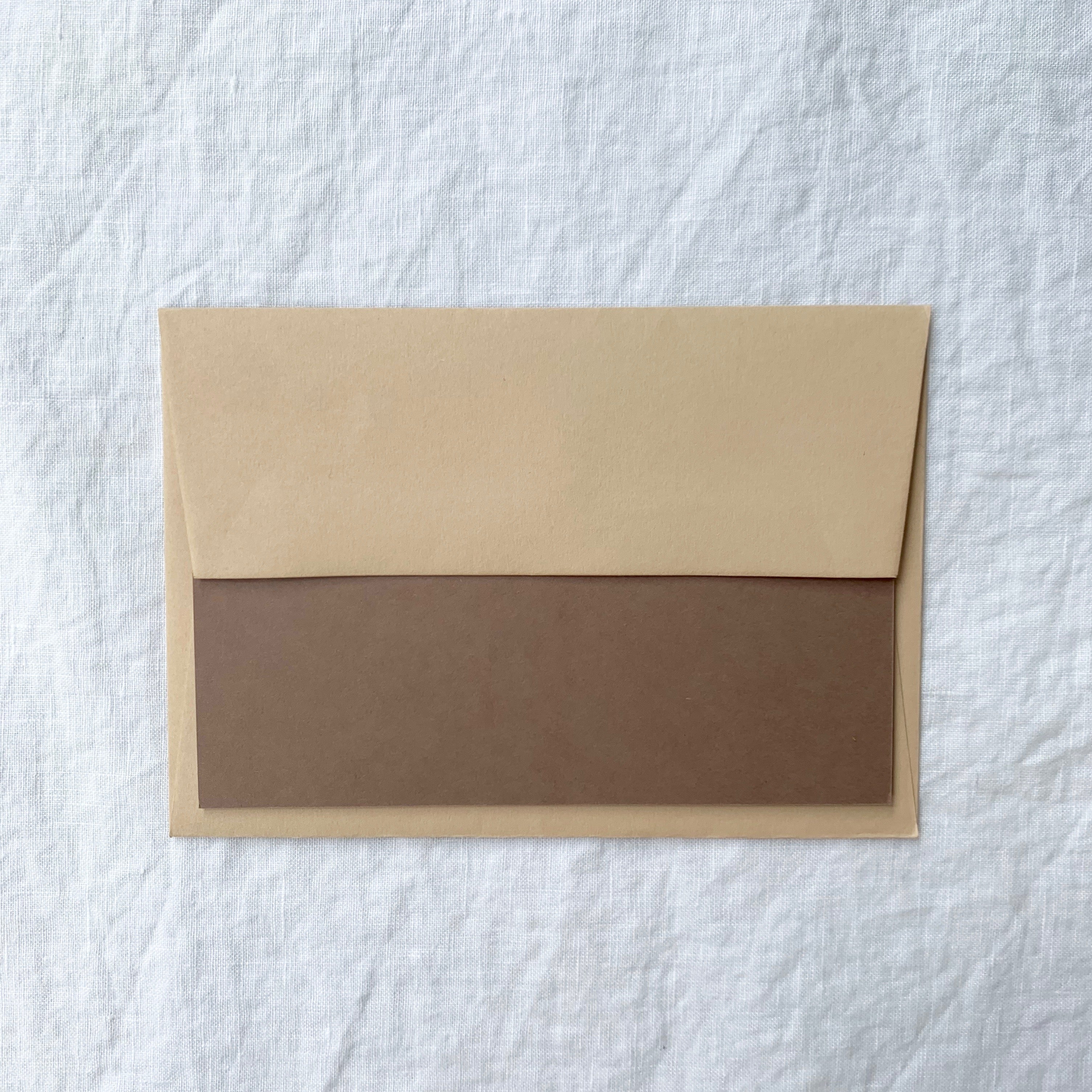 Personalised Note Cards in Nubuck