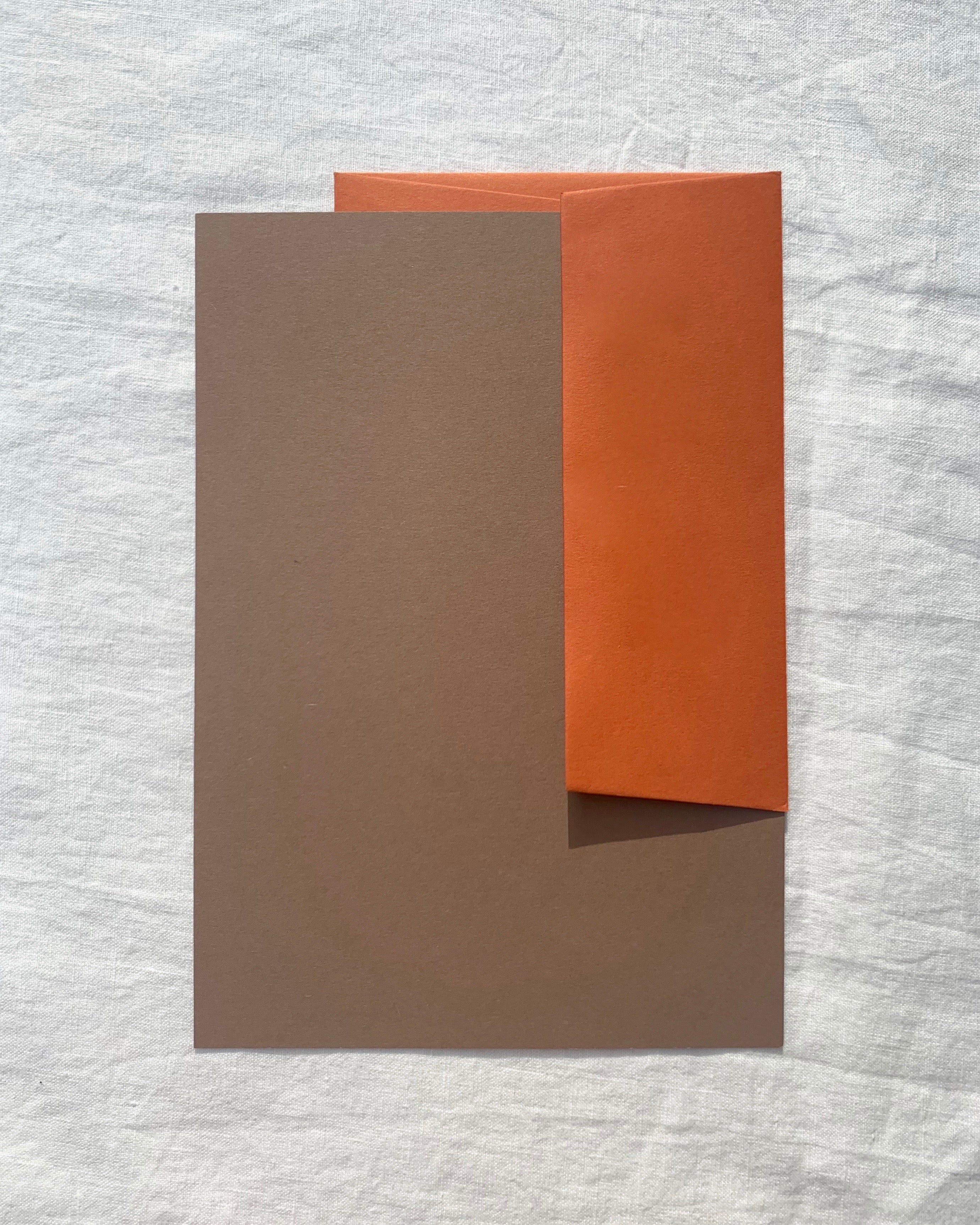 Personalised Writing Paper in Nubuck