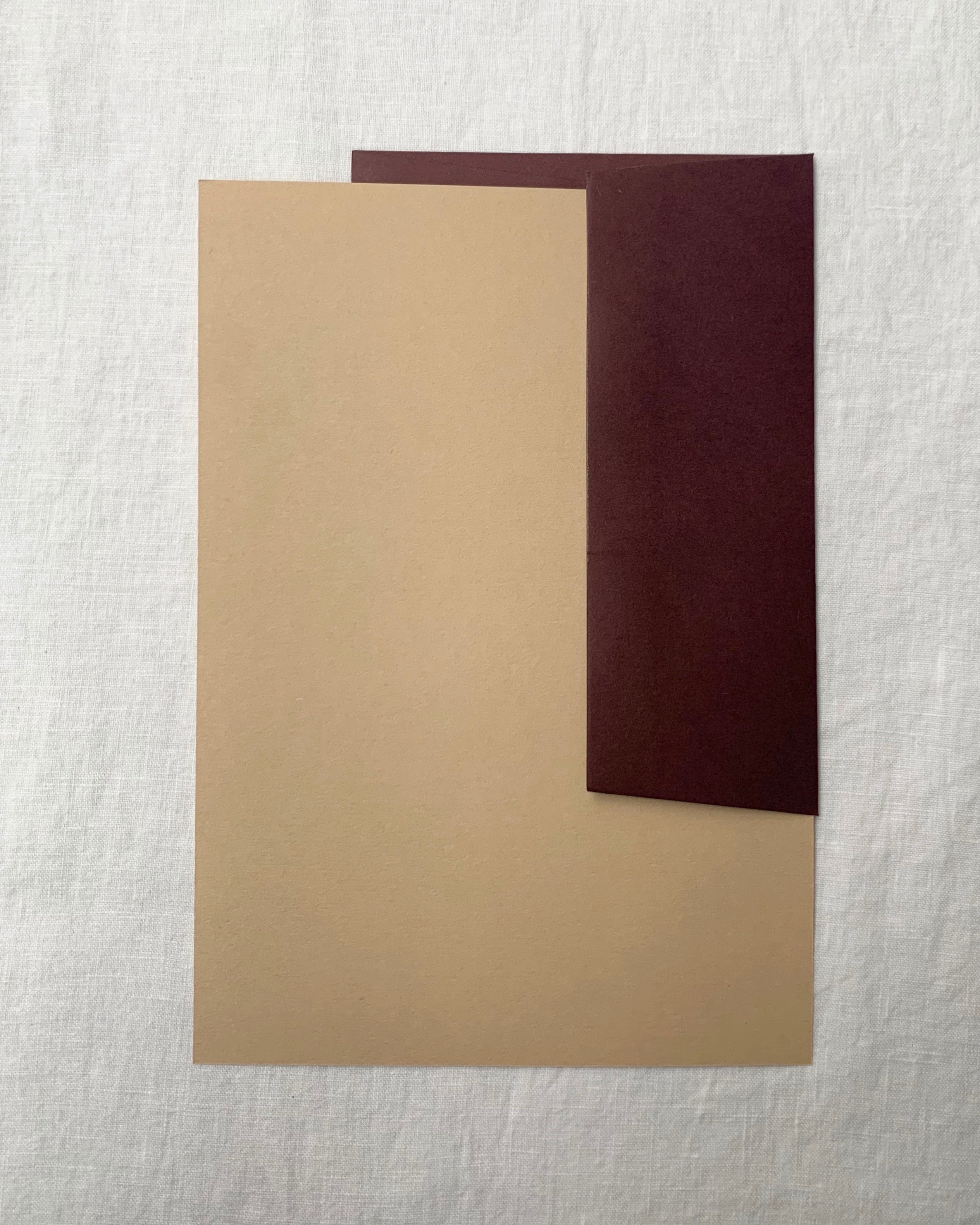 Plain Writing Paper in Oat