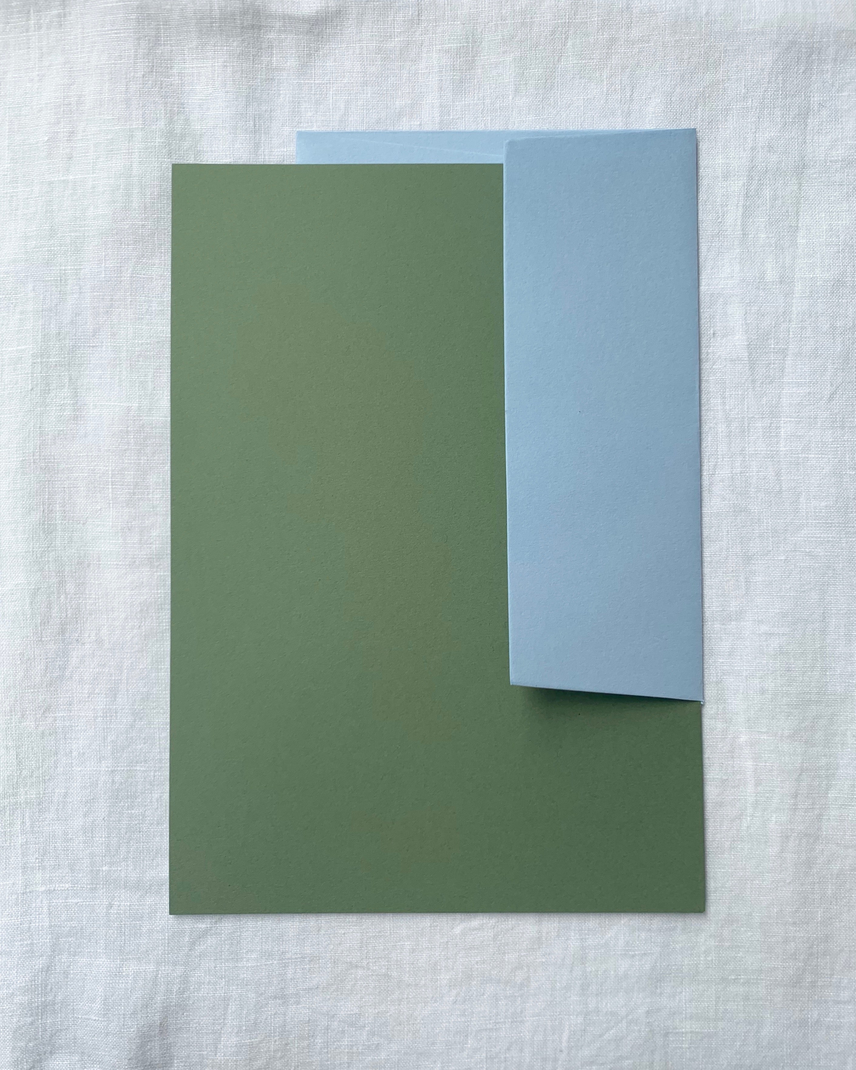Plain Writing Paper in Olive
