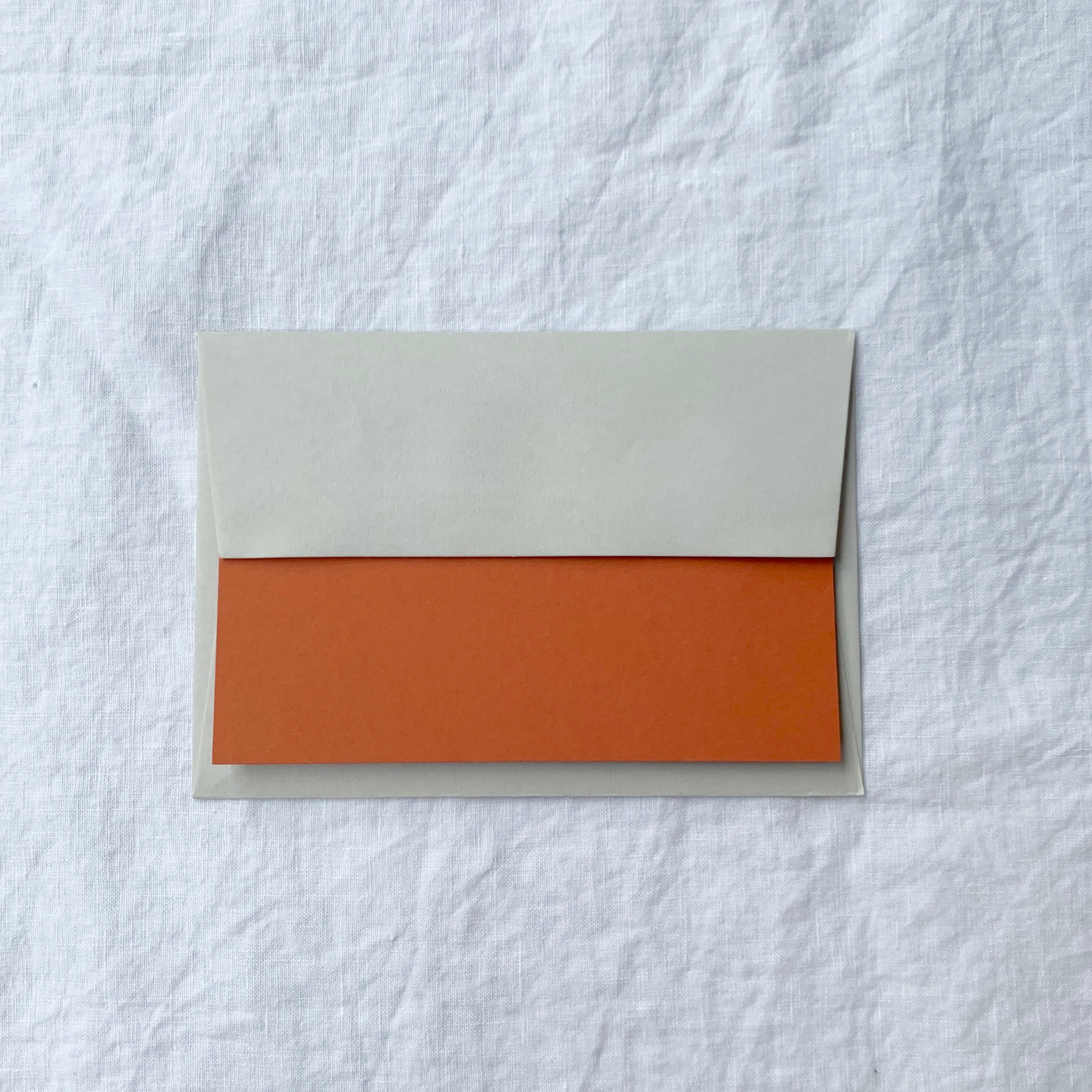 Plain Note Cards in Russet