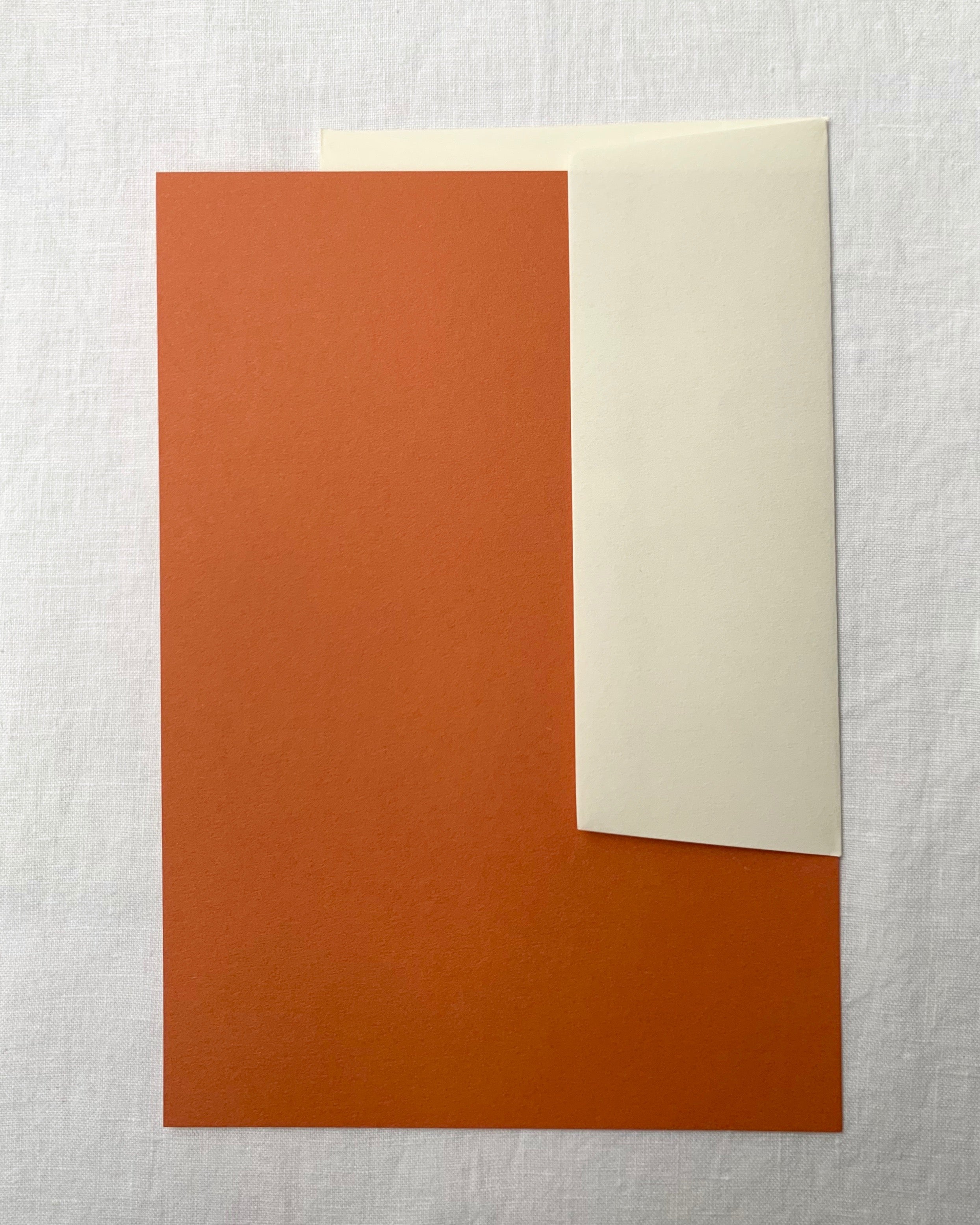 Personalised Writing Paper in Russet