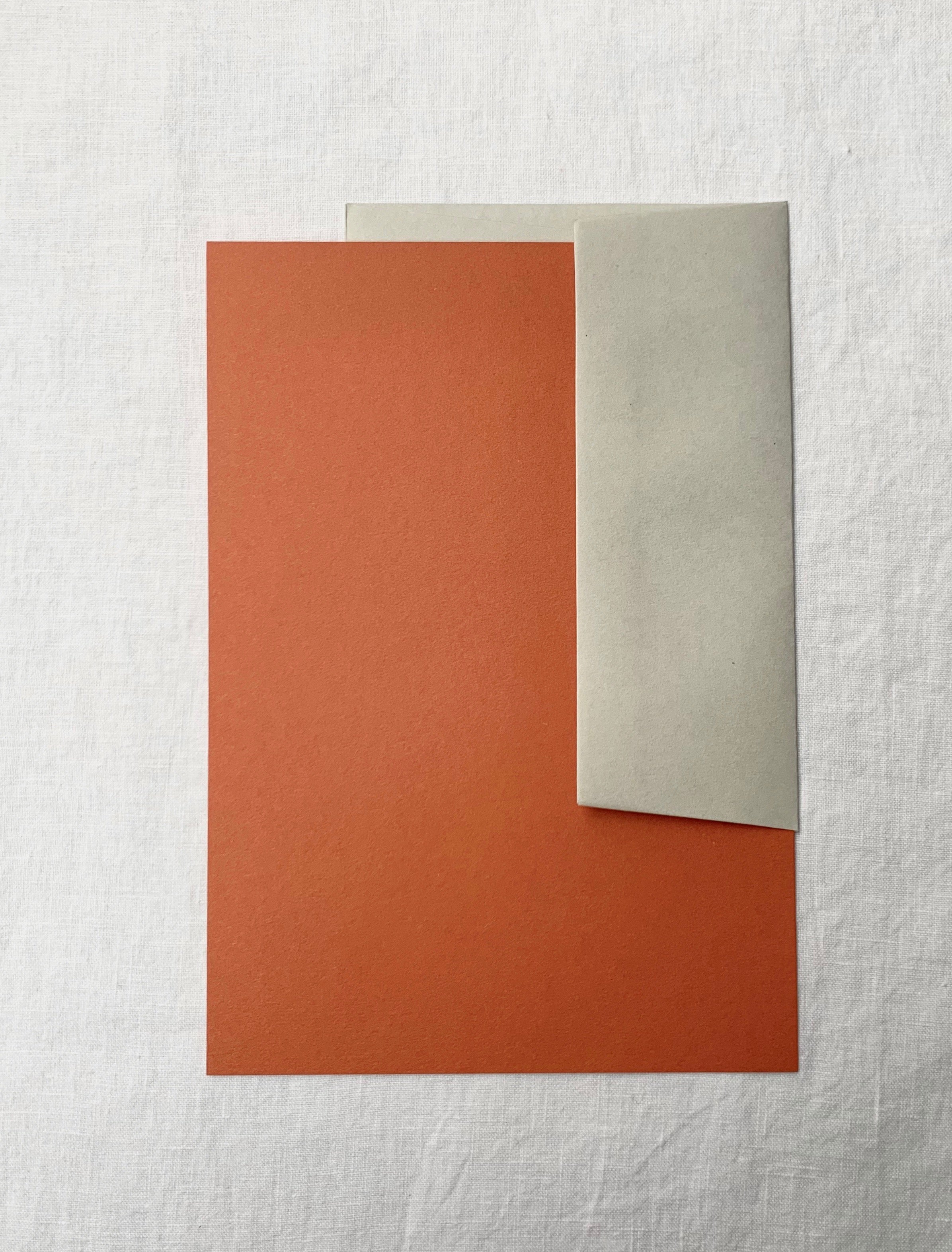 Personalised Writing Paper in Russet