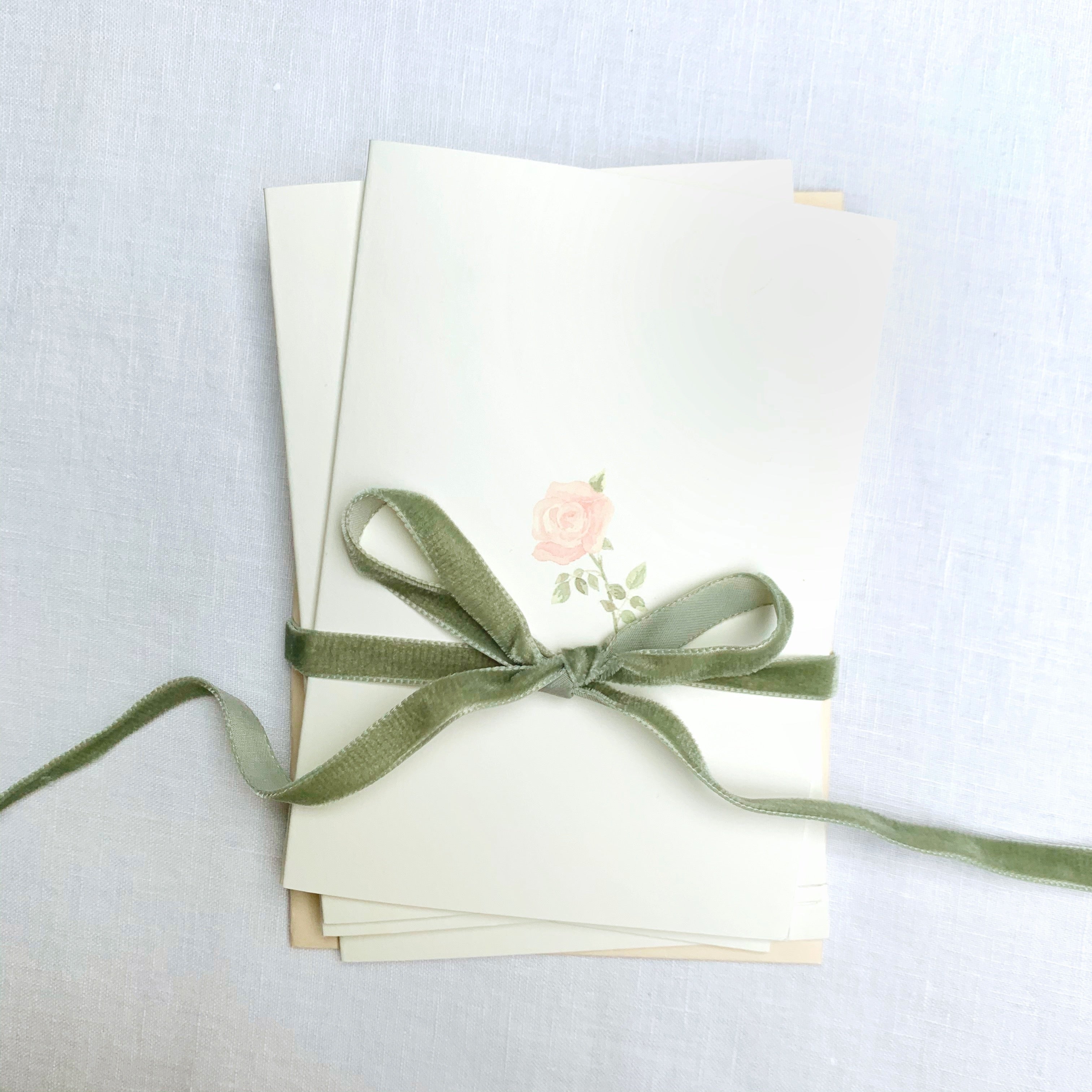 Set of 5 Flower Cards