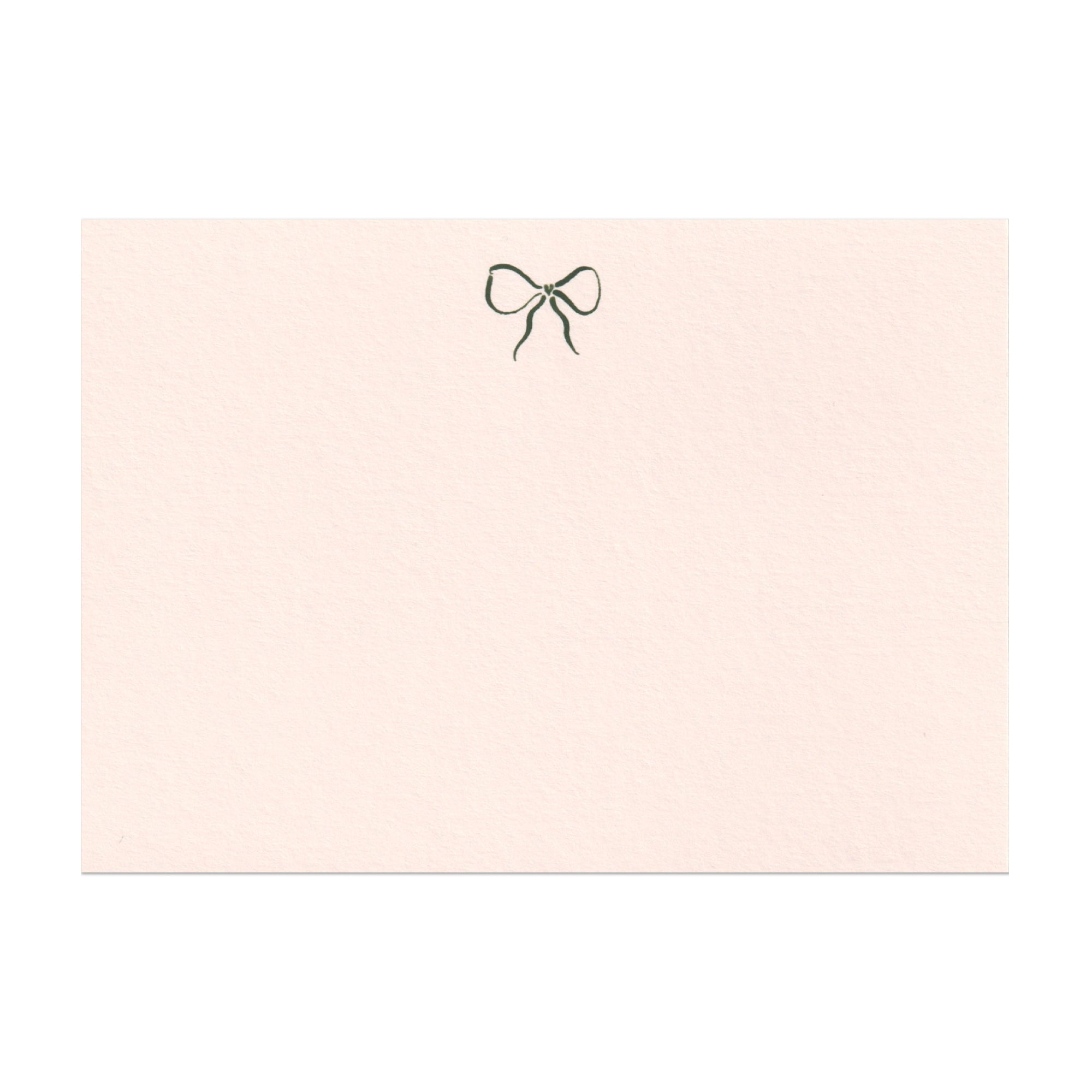 Bow note cards in Ballet pink by Memo Press