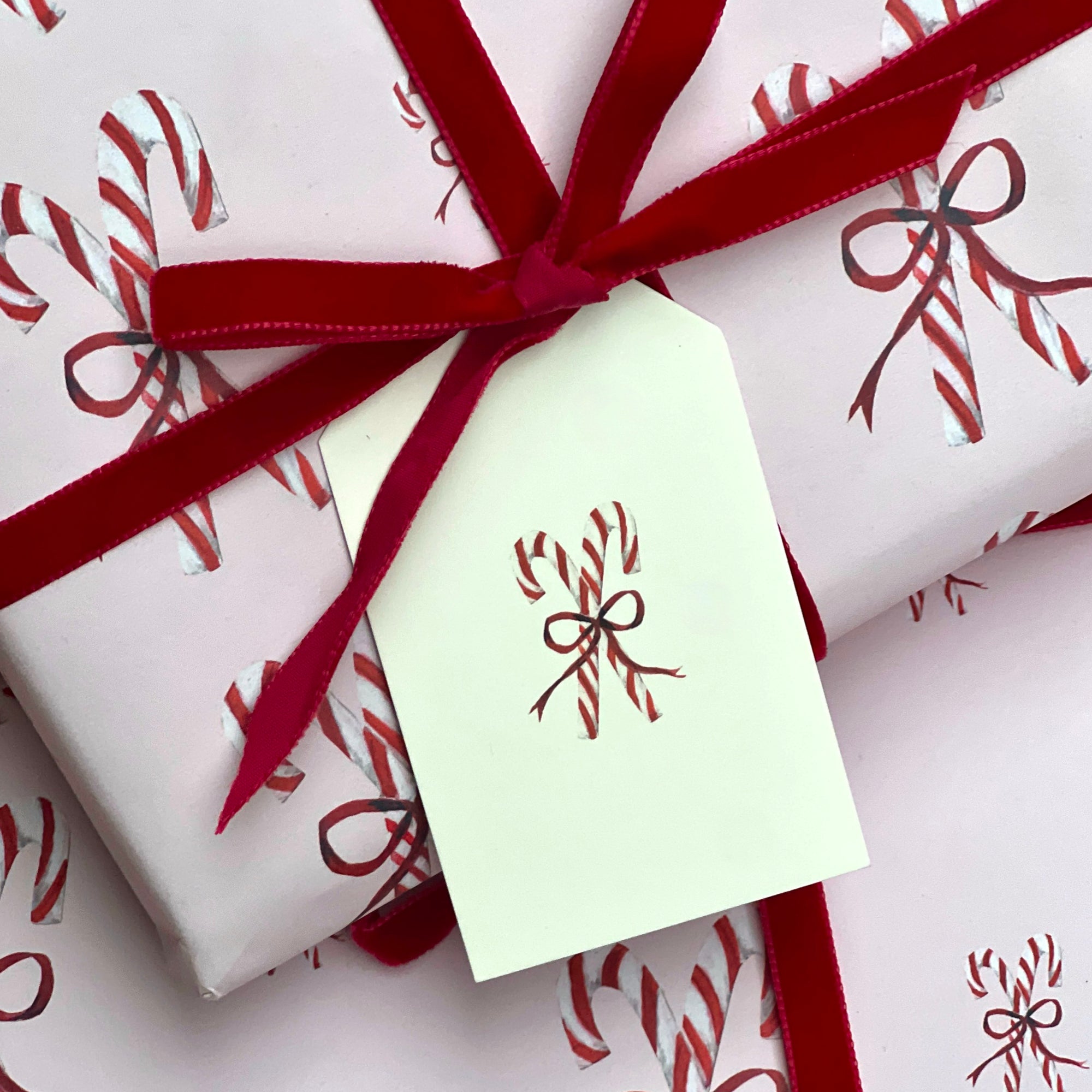 Candy Cane Gift Tags
