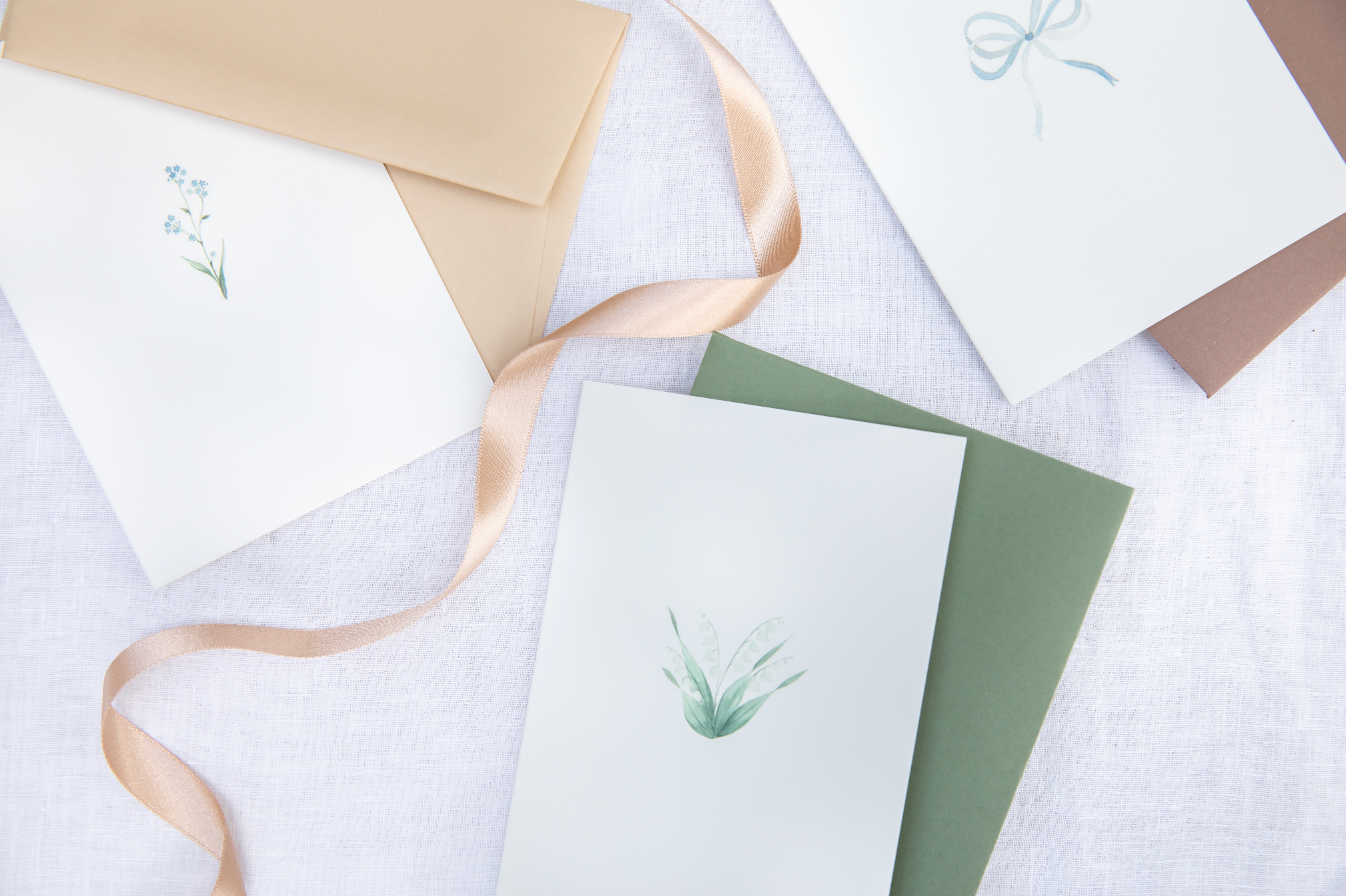 Pack of 5 Forget Me Not Cards - Seconds
