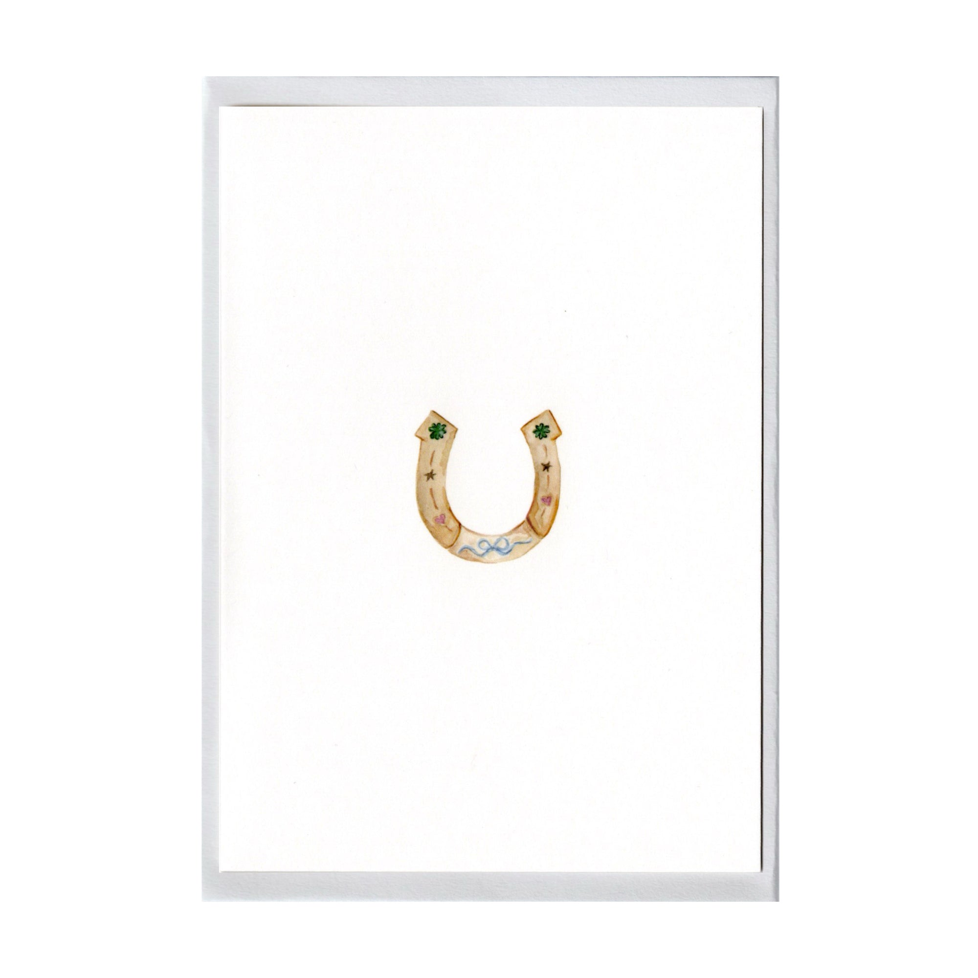 Horse Shoe Card