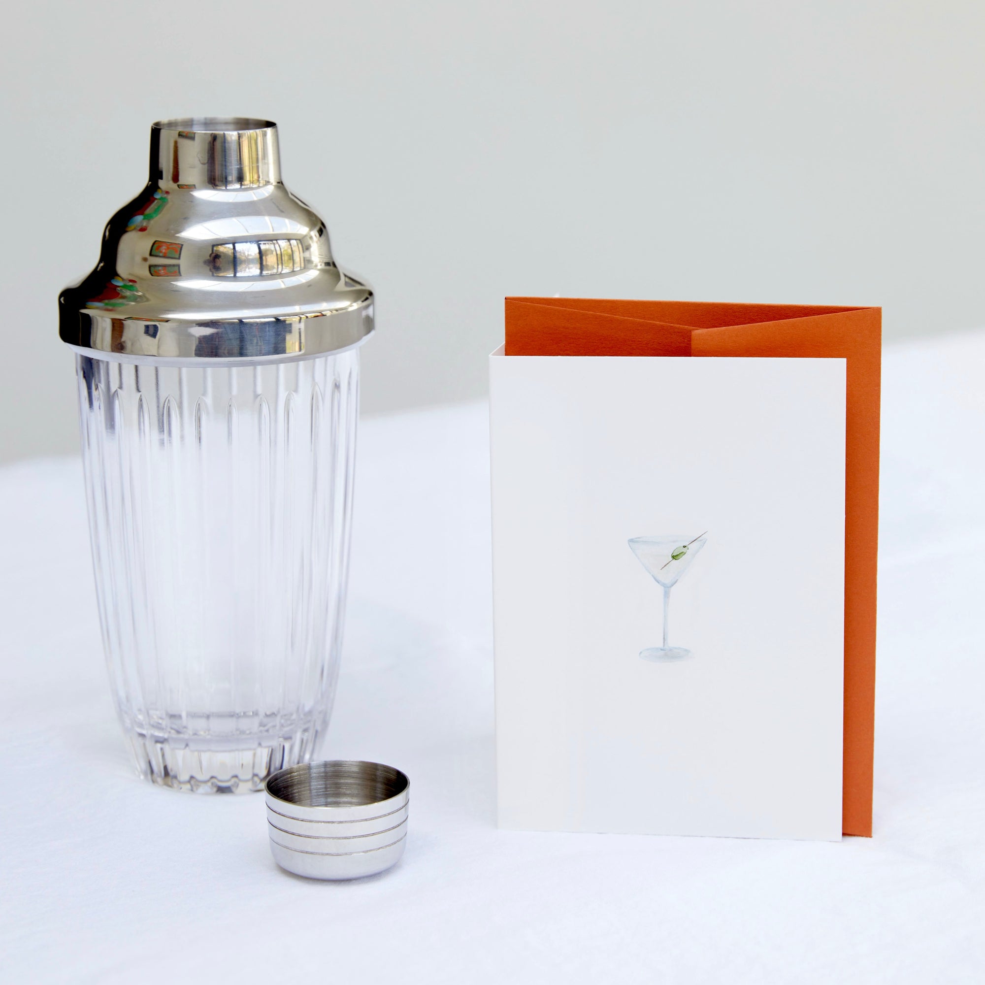 Martini Glass Card