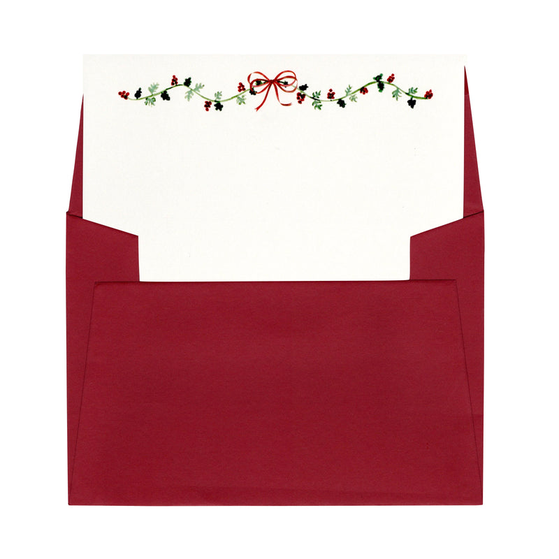 Christmas note cards by Memo Press x Smock London