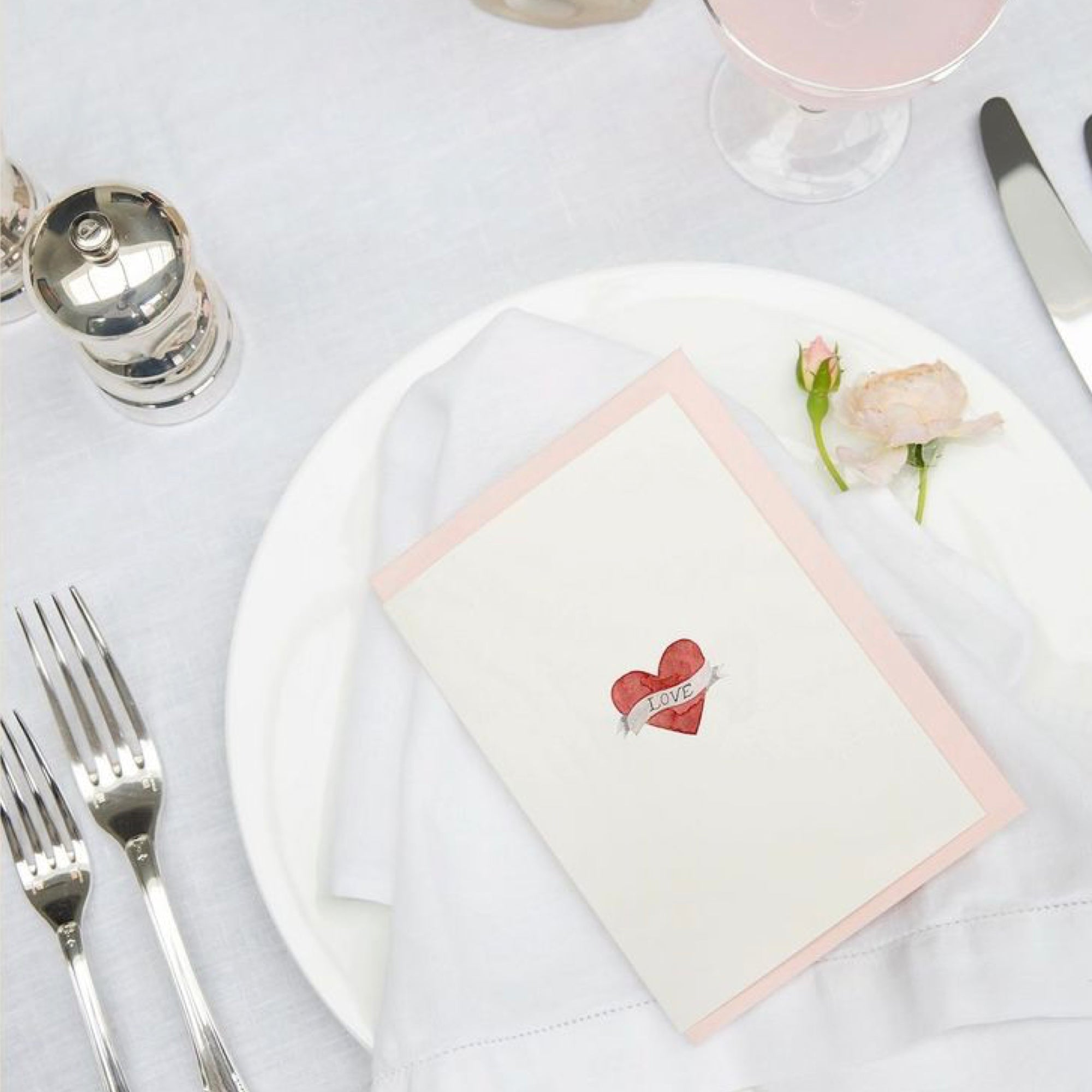 Tattoo Heart Card