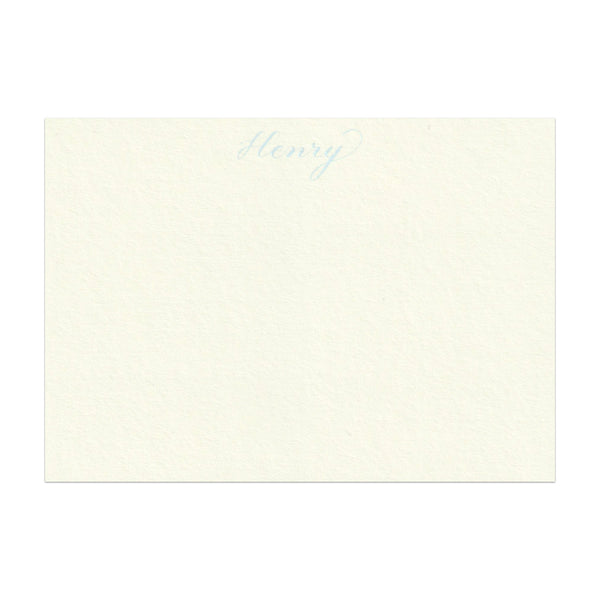 Baby Boy Note Cards in Cotton