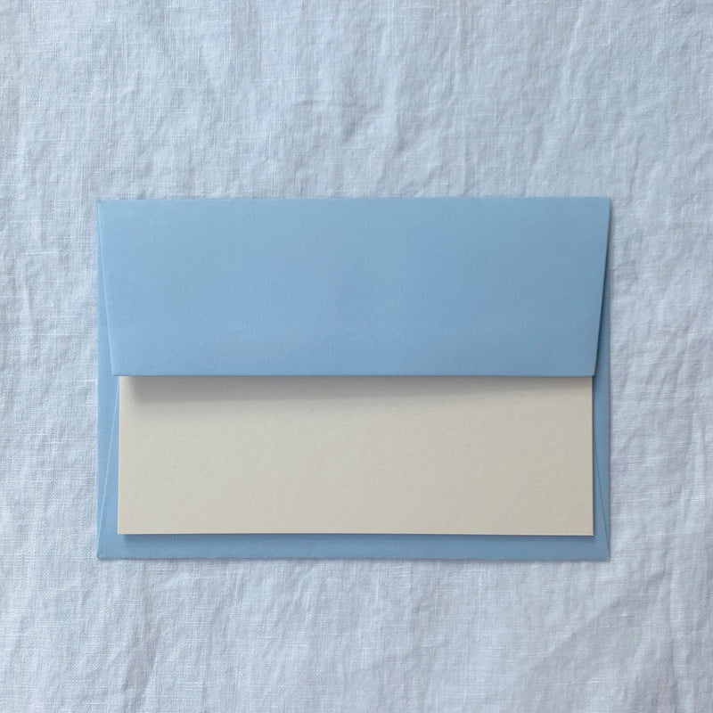 Personalised note cards in ballet pink with calligraphy name, monogram or address