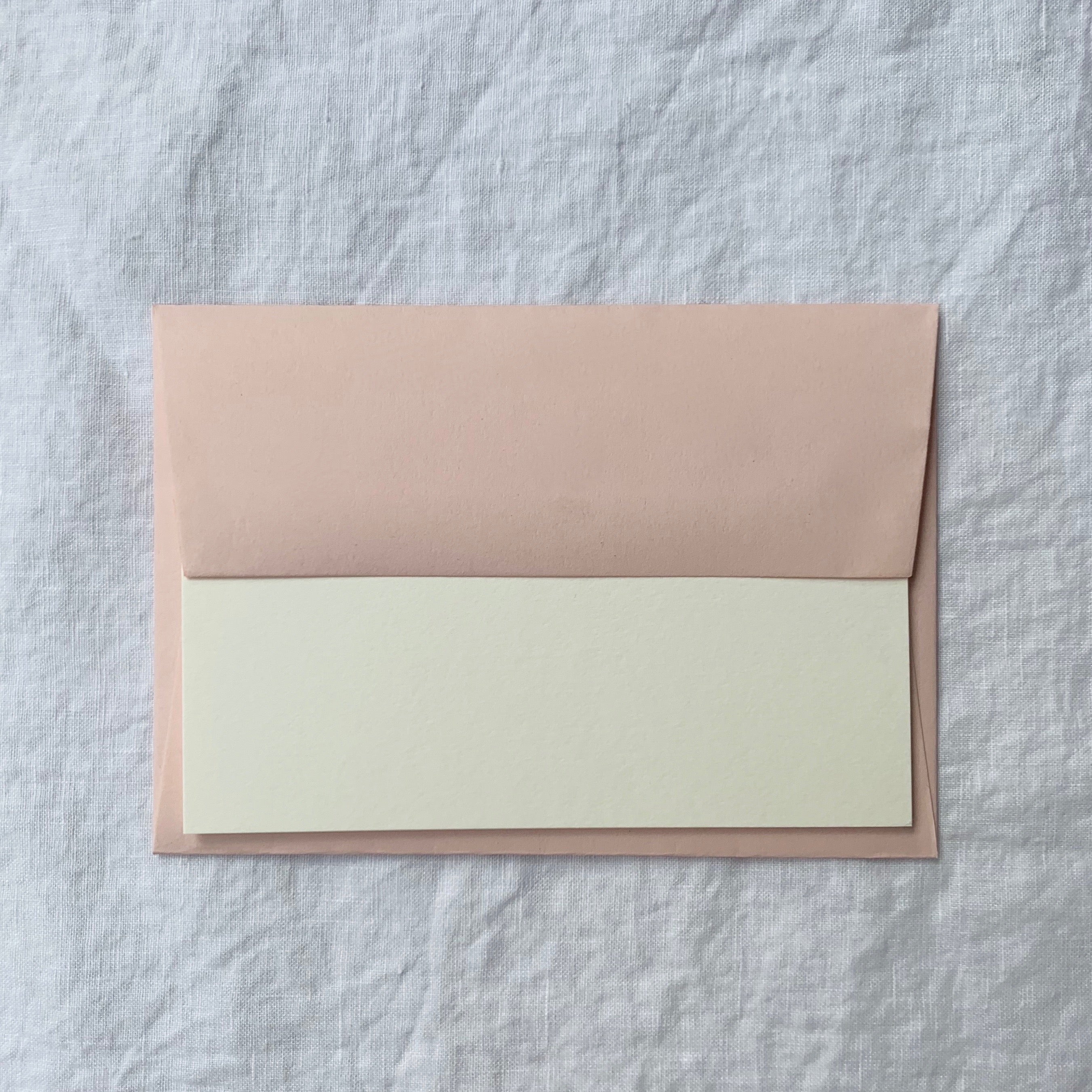 Baby Girl Note Cards in Cotton
