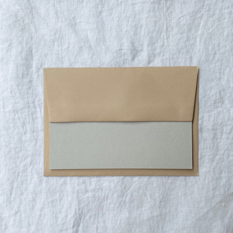 Plain Note Cards in Dove
