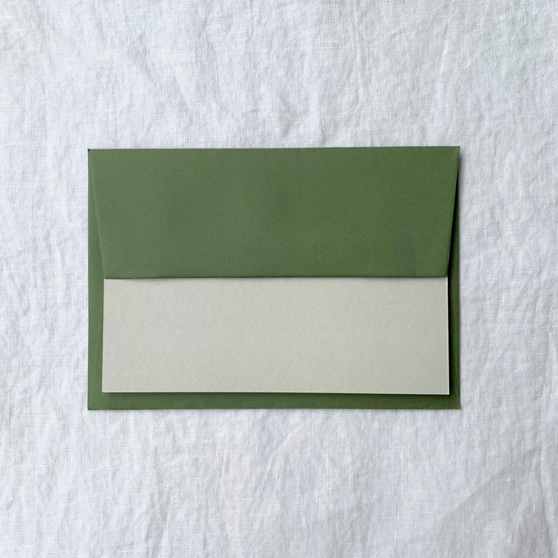 Plain Note Cards in Dove