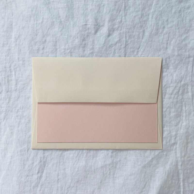 Plain Note Cards in Shell