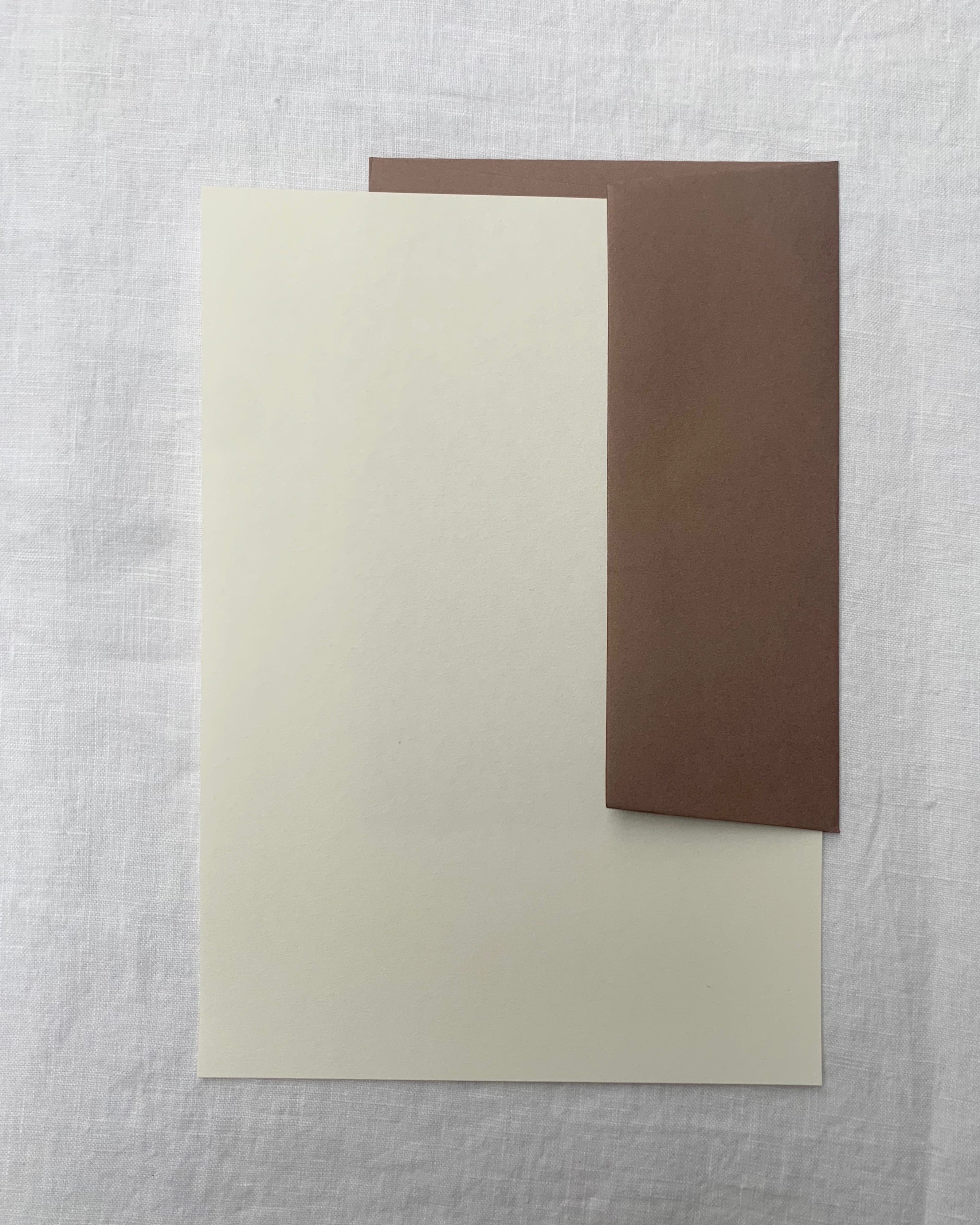 Personalised Writing Paper in Cotton