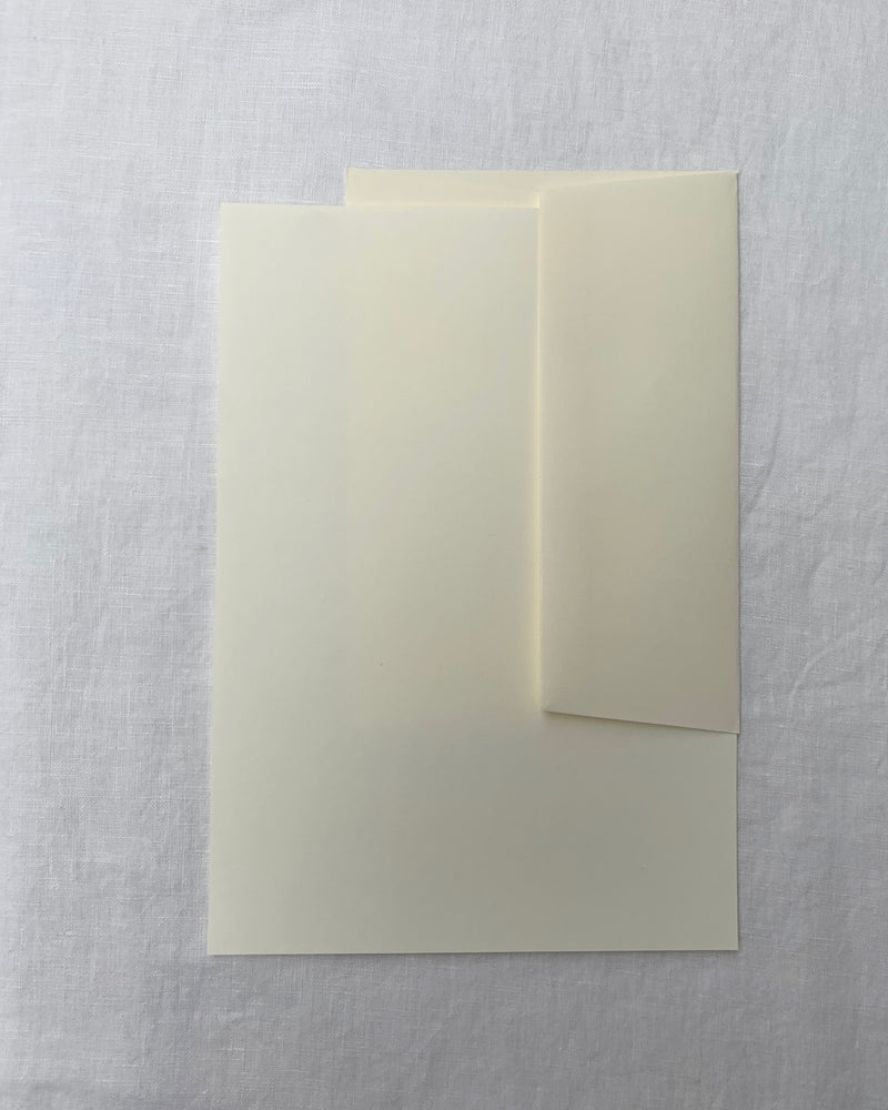 Personalised Writing Paper in Cotton