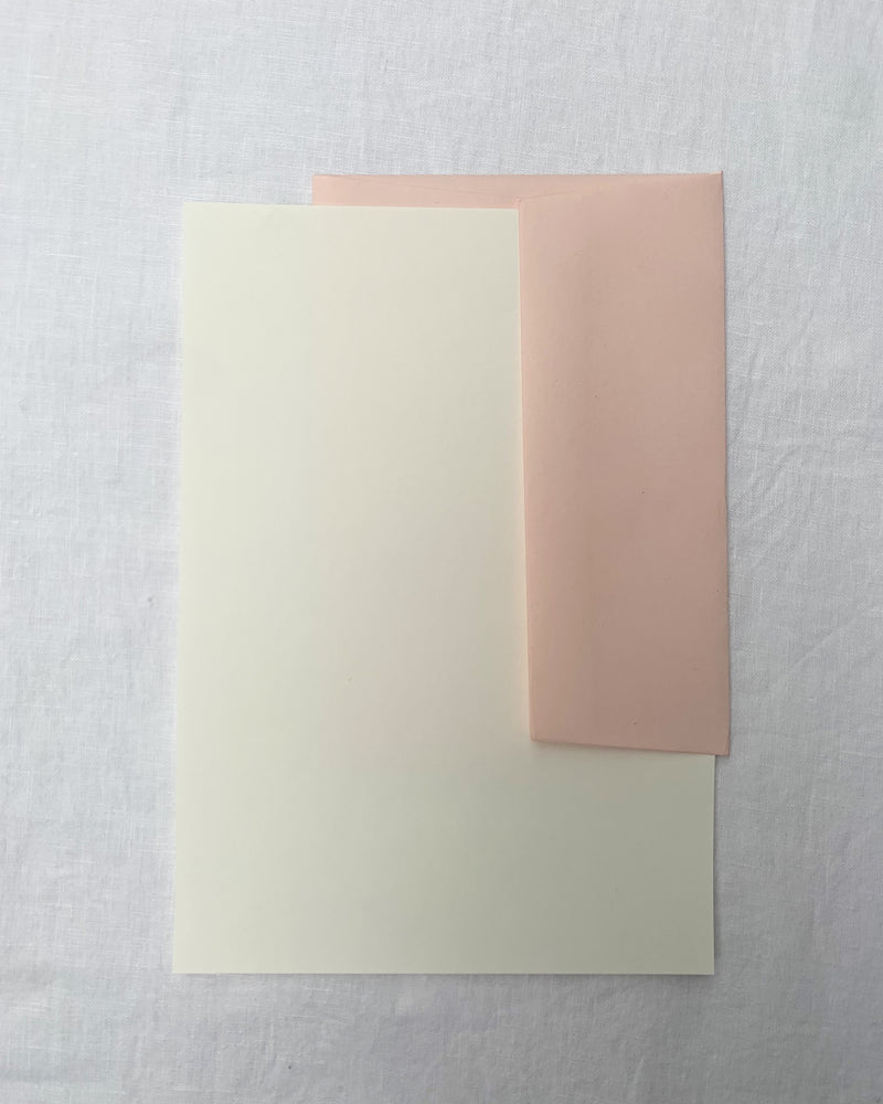 Plain Writing Paper in Cotton