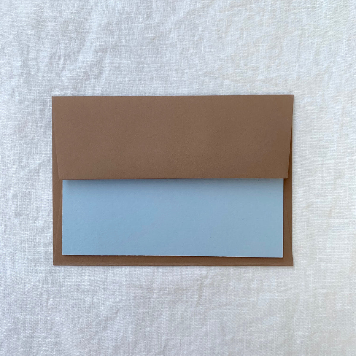 Plain Note Cards in Lake Blue