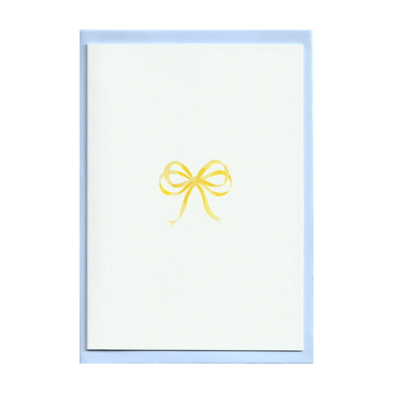 Marigold Bow Card